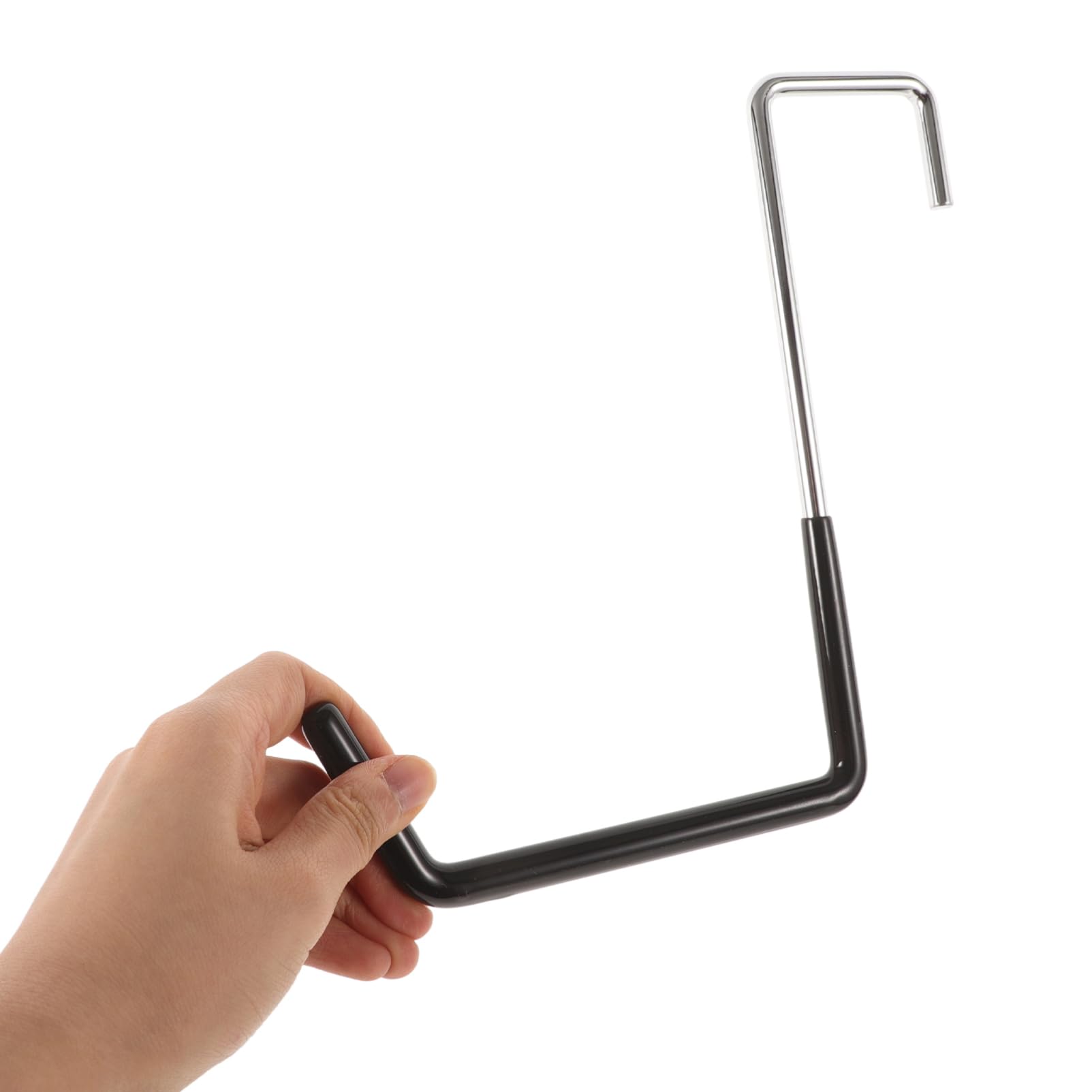 VANZACK 6-Piece Heavy Duty Rafter Hooks - Vinyl Coated Large S Hooks for Ladder, Bike Storage & Organization - Perfect for Garage, Shed & Home Organization