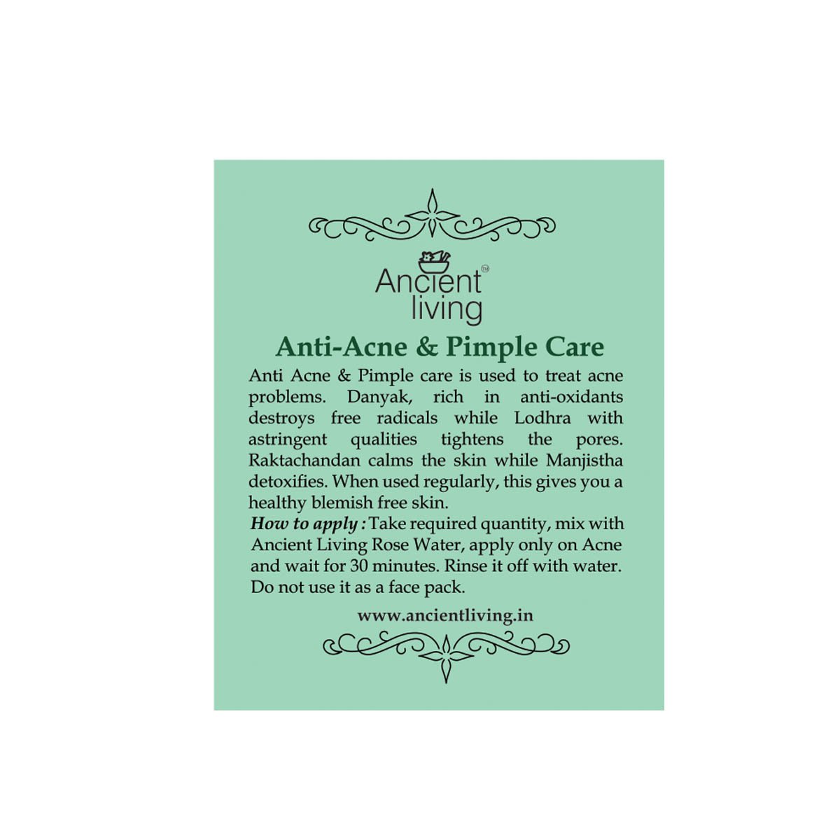 Organic Anti Acne & Pimple Care Cream - 20gm | Natural Acne Treatment for Clear Skin | Face Care for Teens & Adults | Daily Skincare Routine