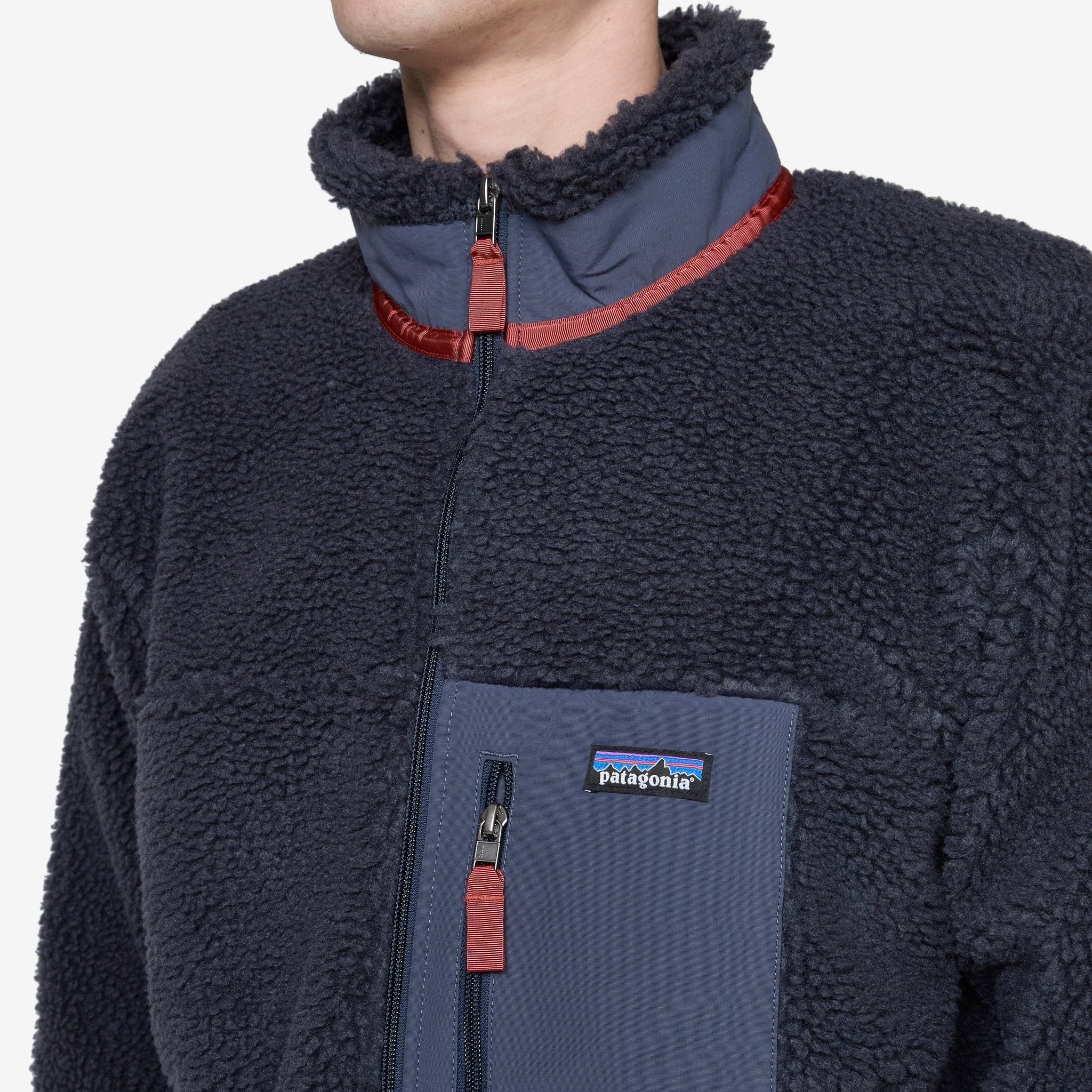 Classic Retro X Jacket in Smolder Blue - Vintage Style Men's Outerwear for Casual Wear & Outdoor Adventures