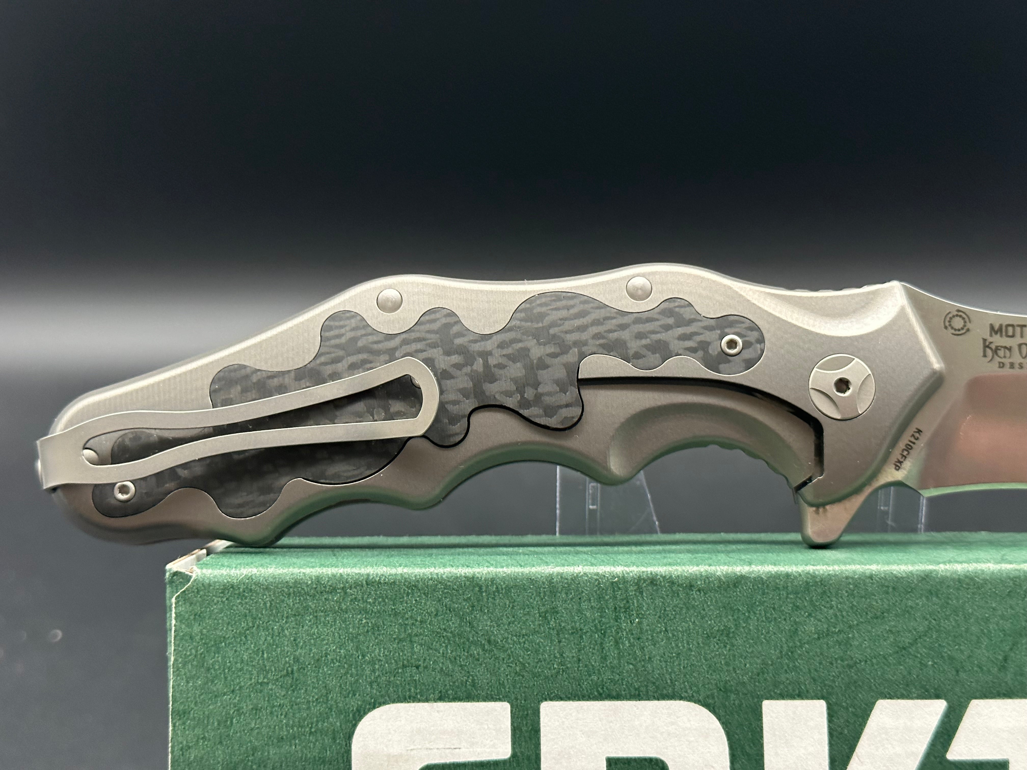 CRKT Onion Motley #204/500 Limited Edition Knife - Collector's EDC Pocket Knife for Outdoor, Camping & Everyday Carry
