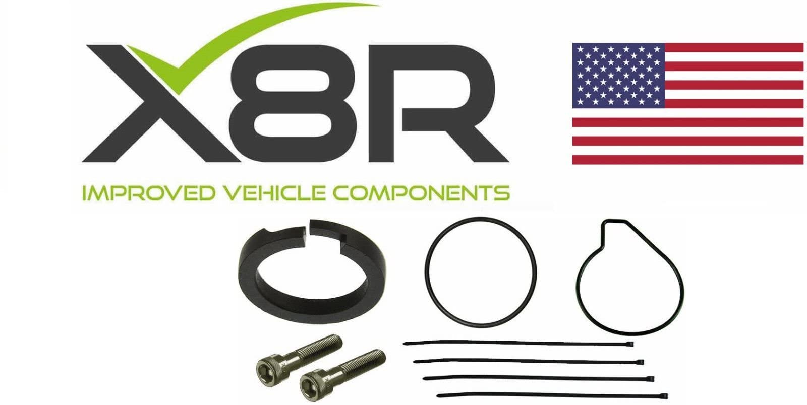 Mercedes S Class W220 WABCO Air Suspension Compressor Piston Ring Repair Kit - Fix & Replace X8R45 - Perfect for Smooth Ride & Suspension Maintenance