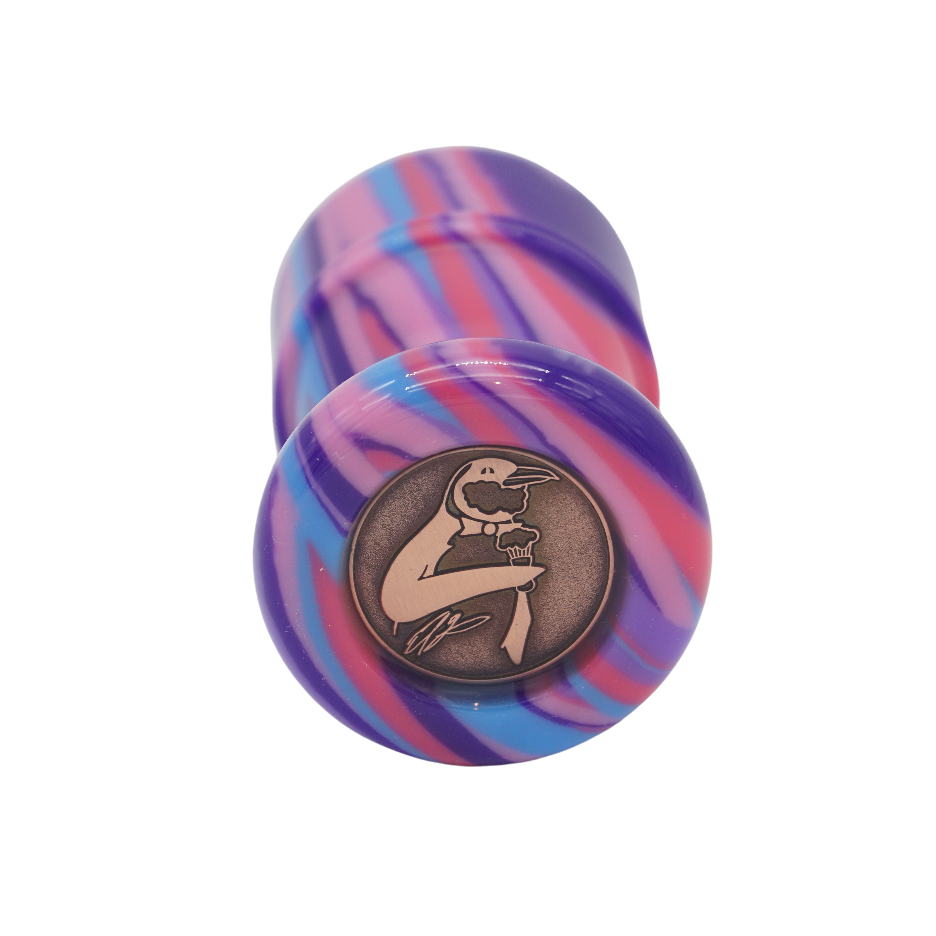 Premium Handcrafted Purple Haze Shaving Brush Handle - Fits 24mm & 26mm Knots - Perfect for Wet Shaving & Grooming Gifts for Men
