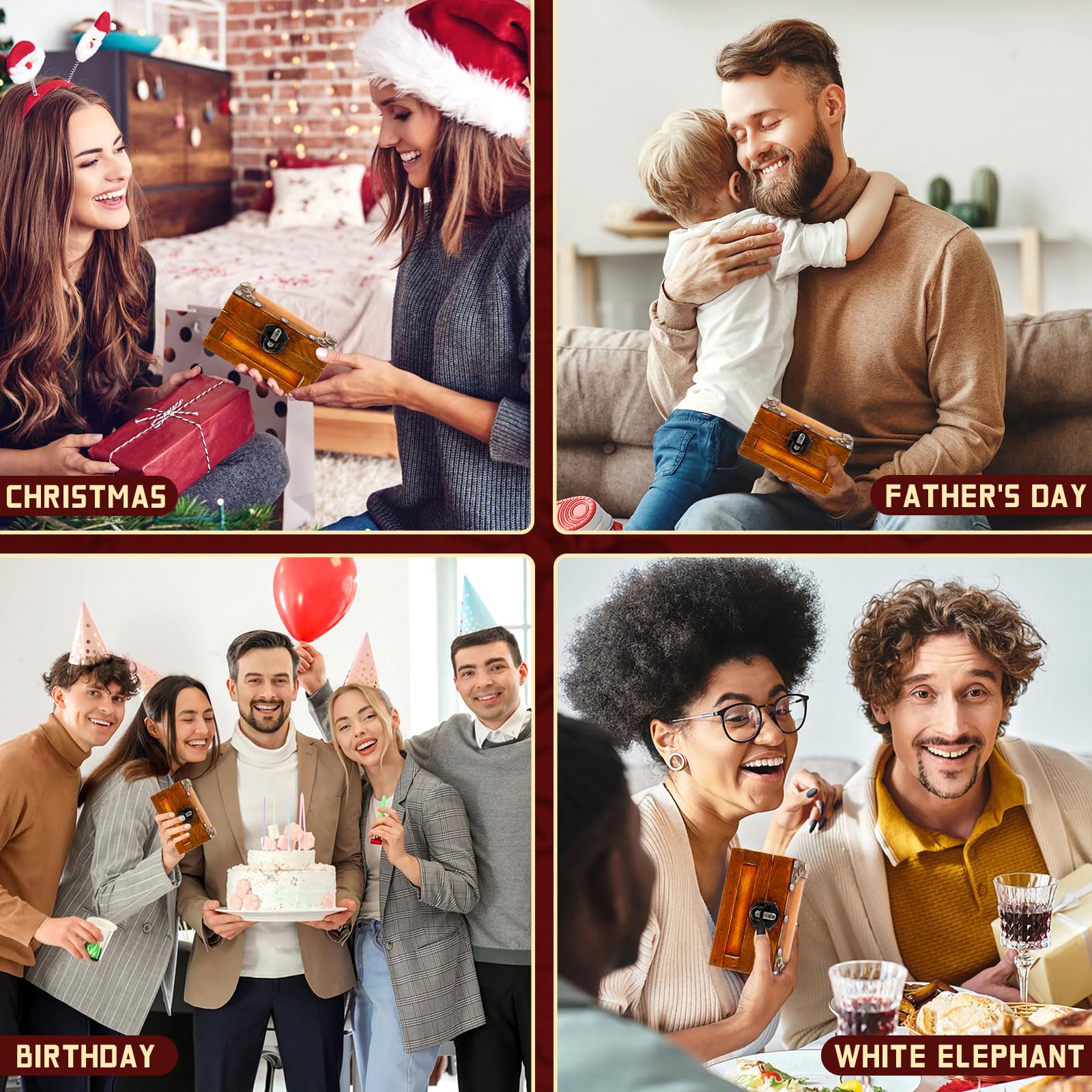 The Gift of Nothing - Hilarious Funny Gag Gift Box for People Who Have Everything | Unique Prank Birthday Gifts for Women & Men | Perfect for White Elephant Parties, Office Pranks & Novelty Gift Exchanges