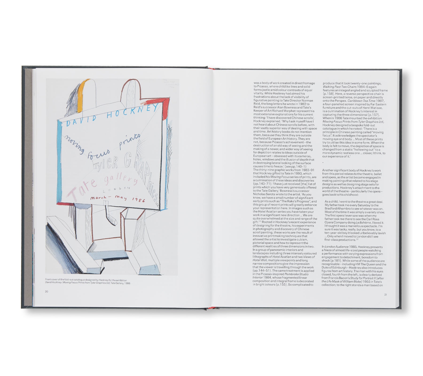 Moving Focus by David Hockney - Art Book Collection - Perfect for Art Lovers, Collectors & Home Decor | Great Gift for Birthday, Christmas & Housewarming