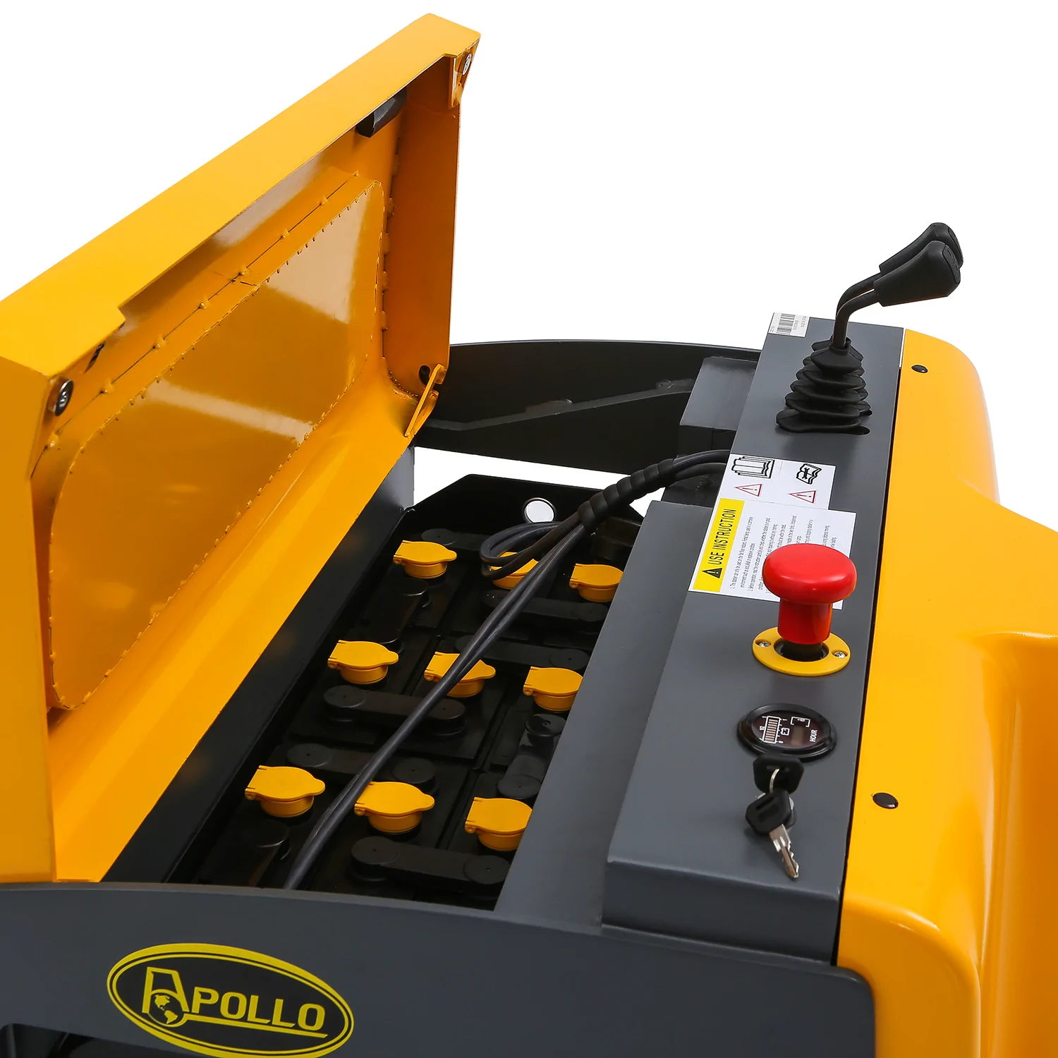 Apollolift A 3032 Electric Counterbalance Stacker - 3300 lbs Capacity, 177