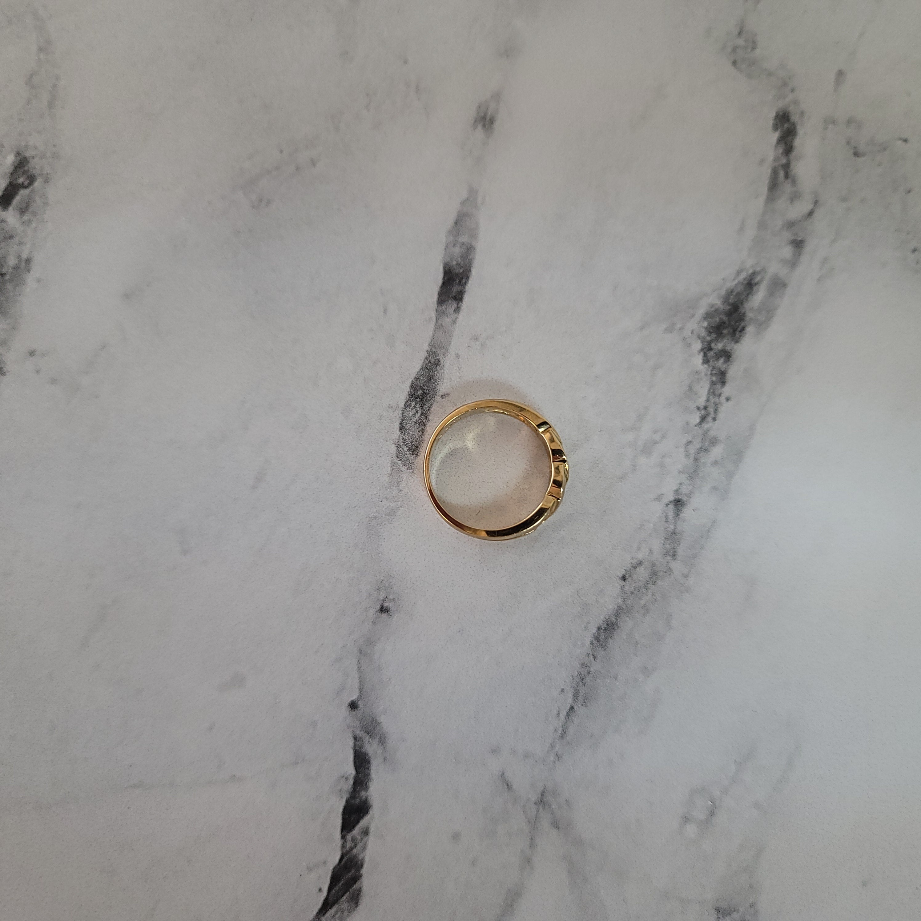 14K Yellow Gold Diamond Wedding Band 0.30cttw - Link Style Design for Women, Perfect for Engagement, Anniversary & Bridal Jewelry Gifts