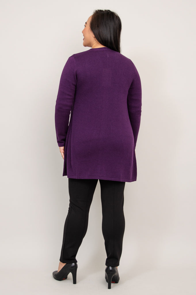 Justine Sweater Women's Bamboo Cotton Blend Knit Top - Soft & Breathable Royale Collection for Casual Wear & Office Outfits