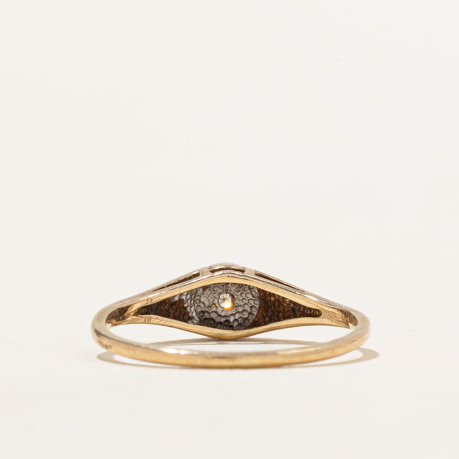 0.005ct Diamond Star Ring for Women - Size 4.75 - Elegant Wedding, Engagement & Anniversary Jewelry Gift