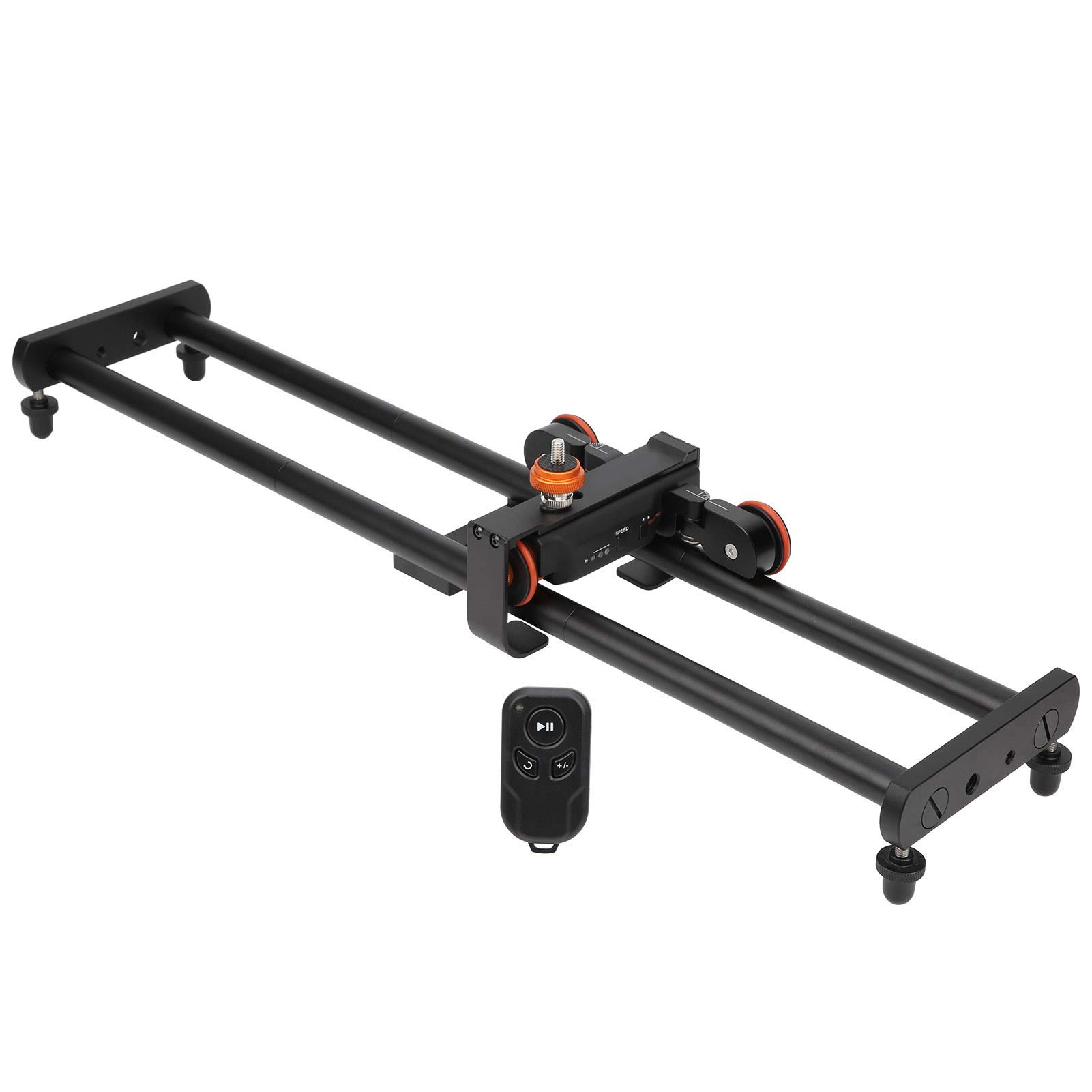 Electric Motorized Camera Slider Dolly Car with Built-in CR2032 240mAh Battery - Smartphone & DSLR Camera Stabilizer for Smooth Video Shooting - Perfect for Vlogging, Film Making, and Professional Photography