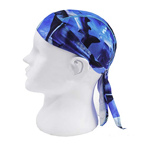 Cycling Skull Cap - UV Protection Headband for Running & Sports - Moisture-Wicking Beanie Hat for Men & Women - Perfect for Halloween Pirate Costume & Outdoor Activities