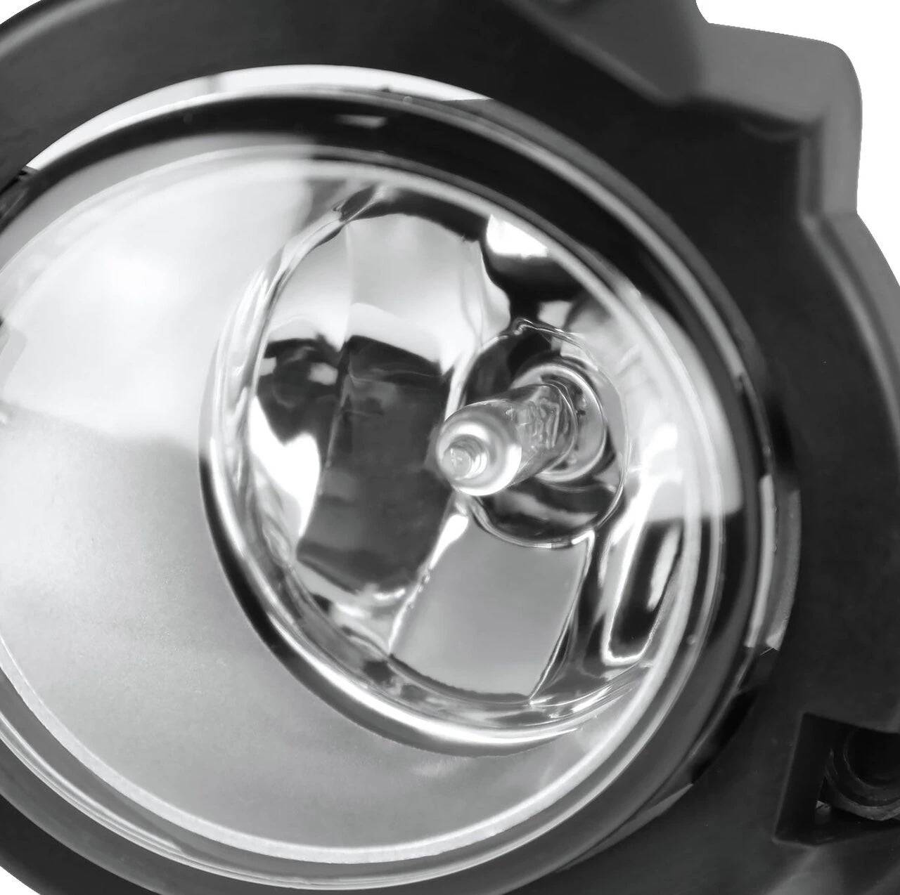 2017-2019 Toyota C-HR H11 12V/55W Chrome Fog Lights Kit with Clear Lens - Upgrade Your Car's Visibility for Night Driving & Bad Weather