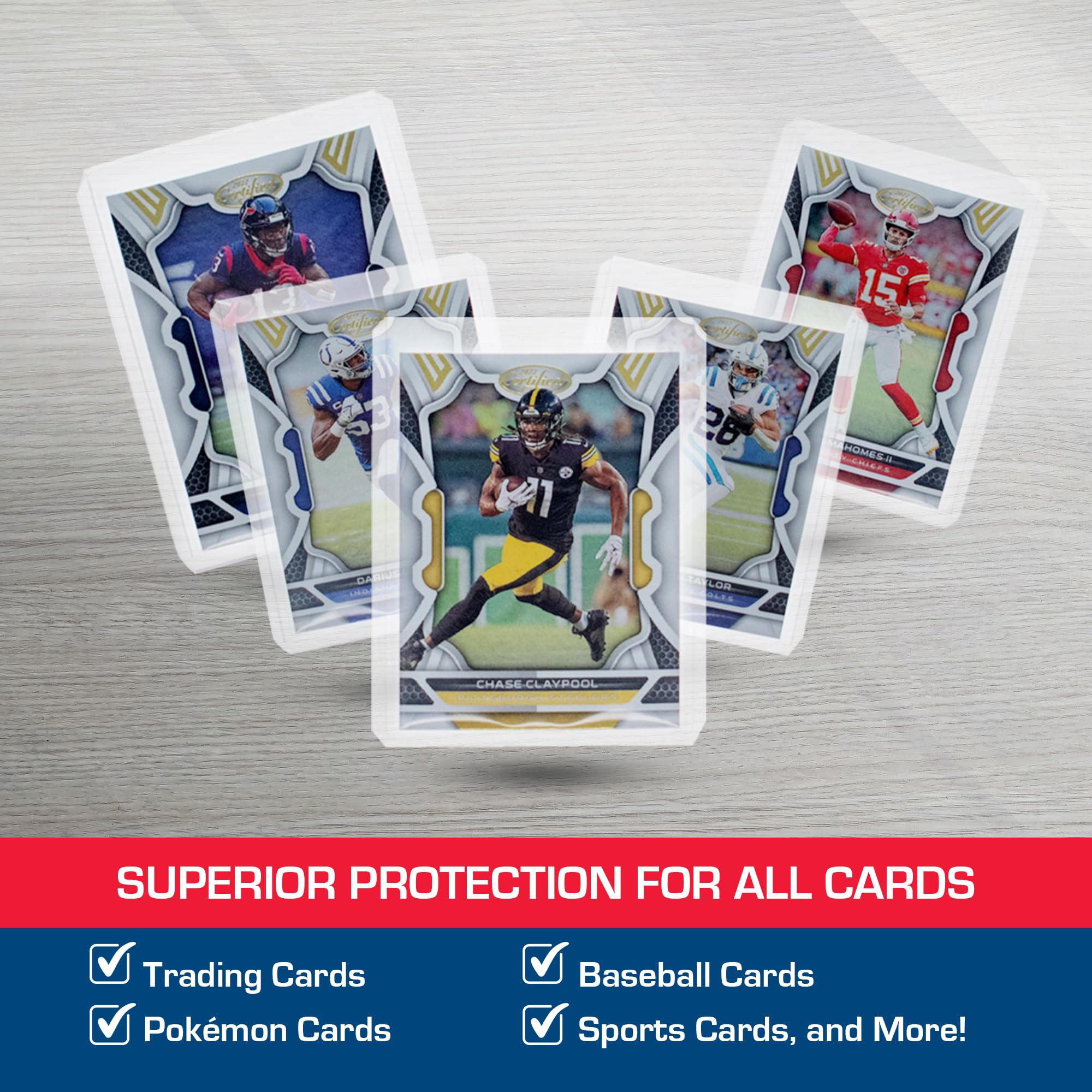 BCW 3x4 Topload Card Holder - Standard 25ct | Rigid PVC Trading Card Protector for Baseball, Football, Pokémon & MTG Cards | Holds Up to 20pt Thickness | Perfect for Collectors, Grading & Display Cases