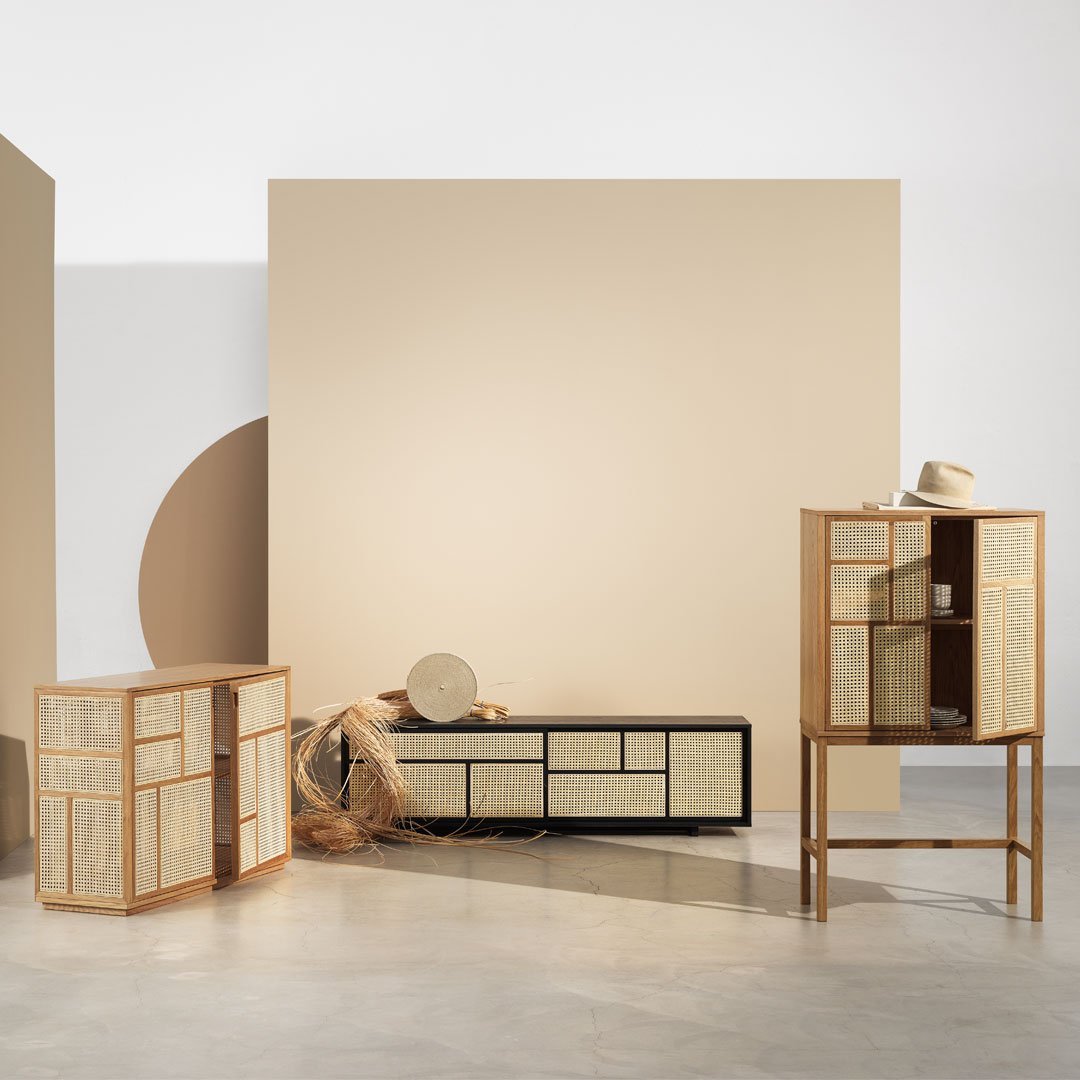 Gustafsson Air Sideboard - Modern Storage & Shelving Unit by Design House Stockholm - Perfect for Living Room, Bedroom & Office Organization