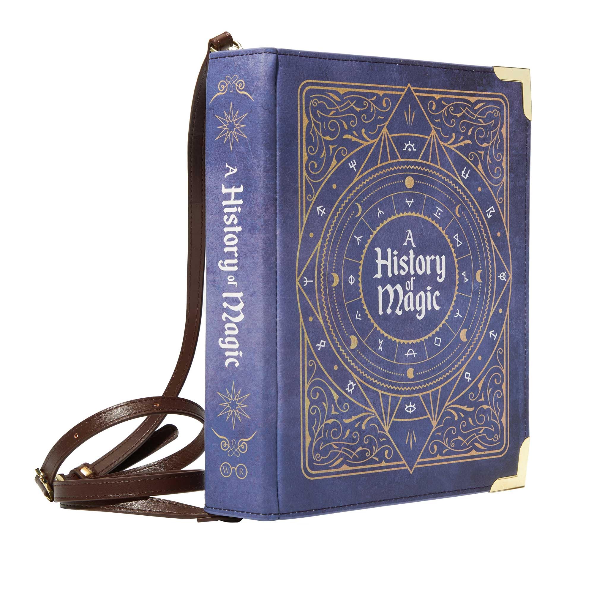 Enchanted Vintage Book Crossbody Bag - Harry Potter Inspired Magic Themed Handbag for Women & Teens | Perfect for Cosplay, Halloween, and Fantasy Events