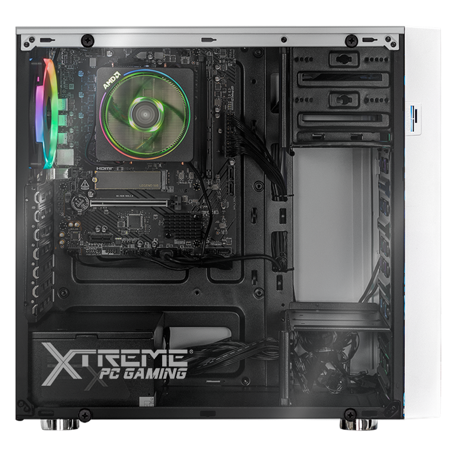 Xtreme PC Gaming Desktop - AMD Radeon Ryzen 9 7900, 32GB DDR5 RAM, 1TB SSD, 27