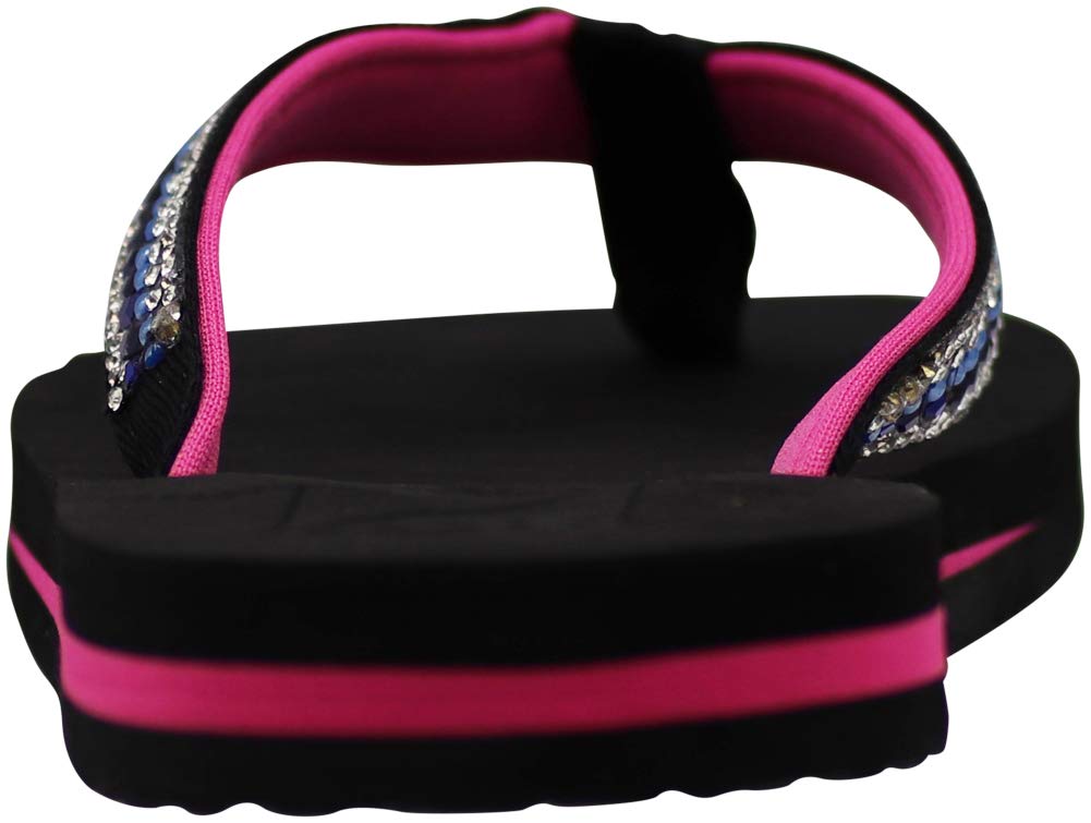 NORTY Women's Casual Flip Flop Thong Sandals - Comfortable Beach, Pool & Everyday Wear - Lightweight Summer Slides for Walking, Travel & Lounging