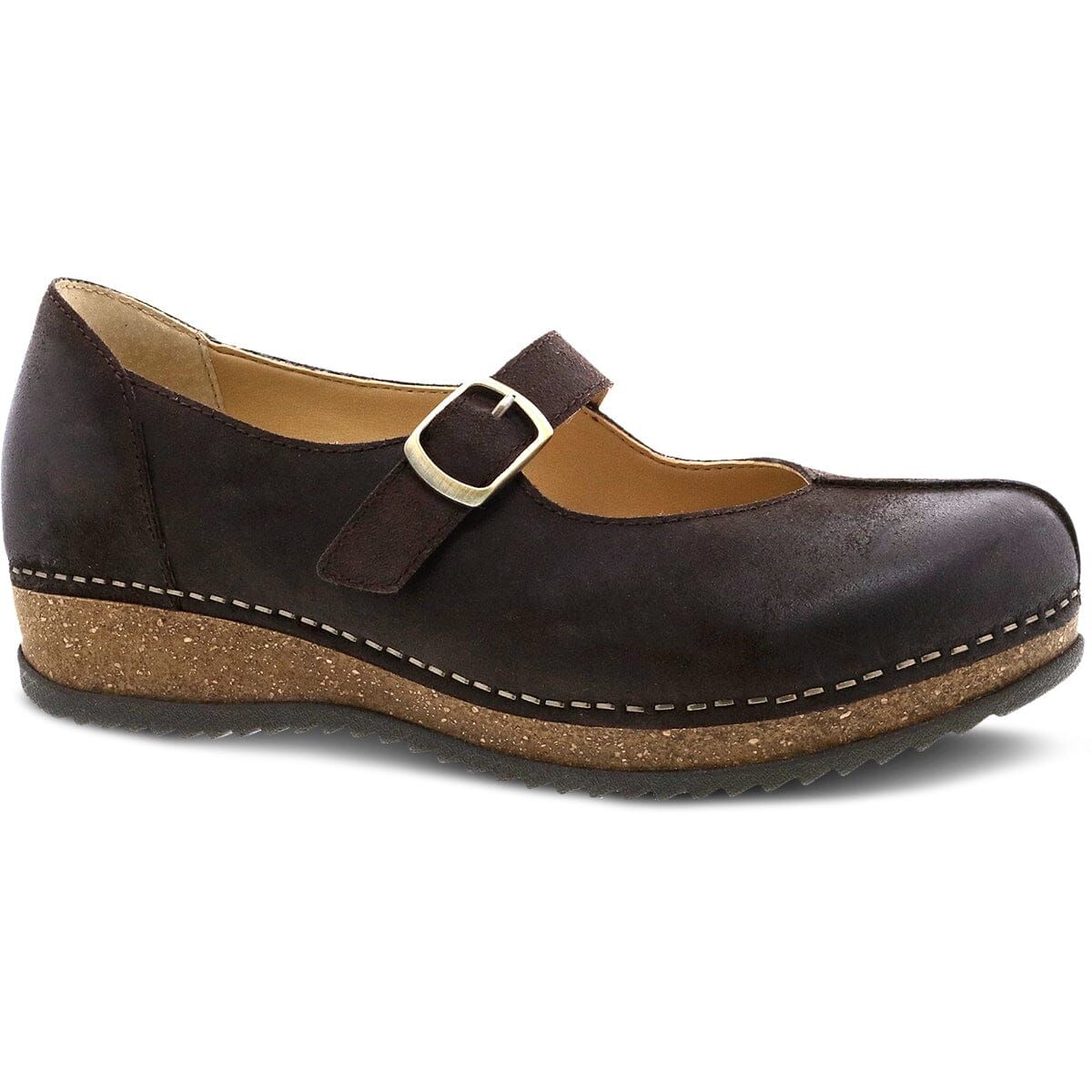 DANSKO MIKA Burnished Suede Shoes - Women's Comfort Slip-On Clogs for Nurses & Healthcare Professionals - Final Sale
