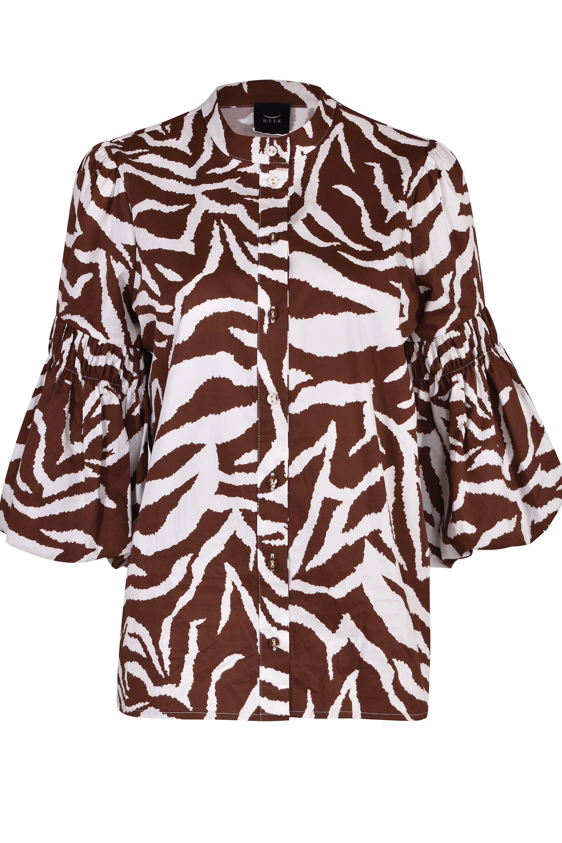 Husk Eleanor Top - Stylish Printed Women's Blouse for Casual Wear, Office Outfits & Date Nights