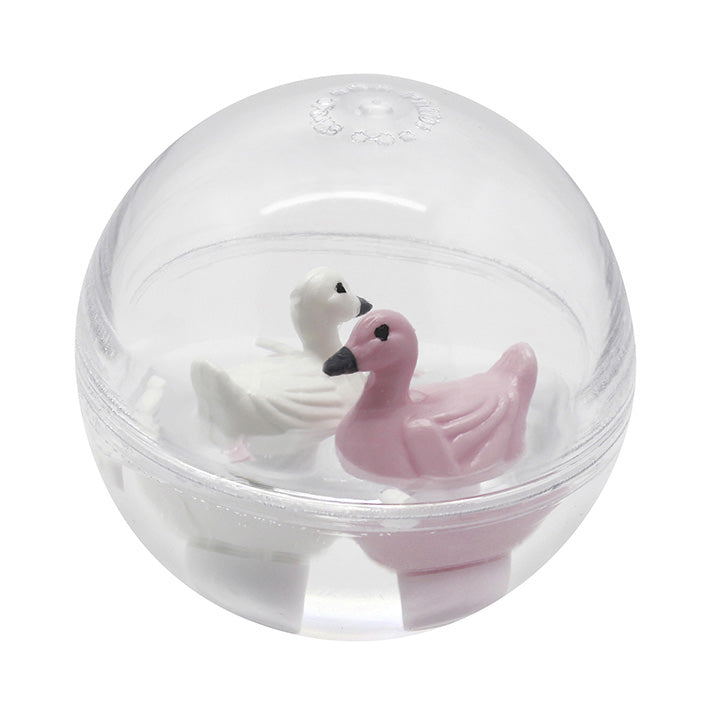 Small 7cm Bass & Bass Baby Swans Water Ball - Cute Bath Toy for Infants & Toddlers - Perfect for Bathtime Play and Sensory Development