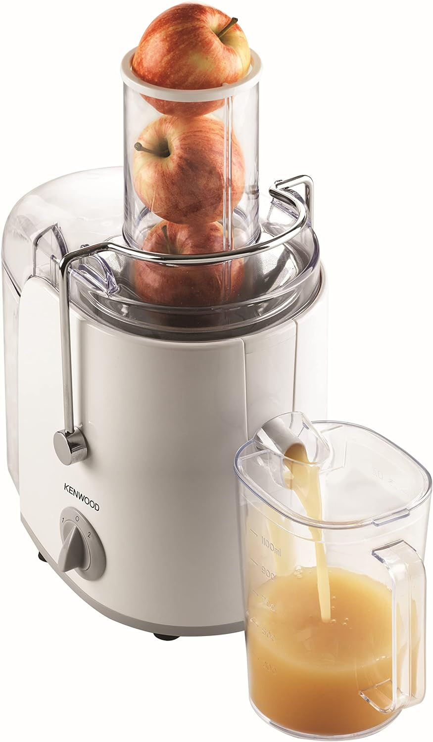 Kenwood 800W High-Speed Centrifugal Juicer for Fresh Fruit & Vegetable Juice - Perfect for Healthy Breakfast, Detox & Family Nutrition