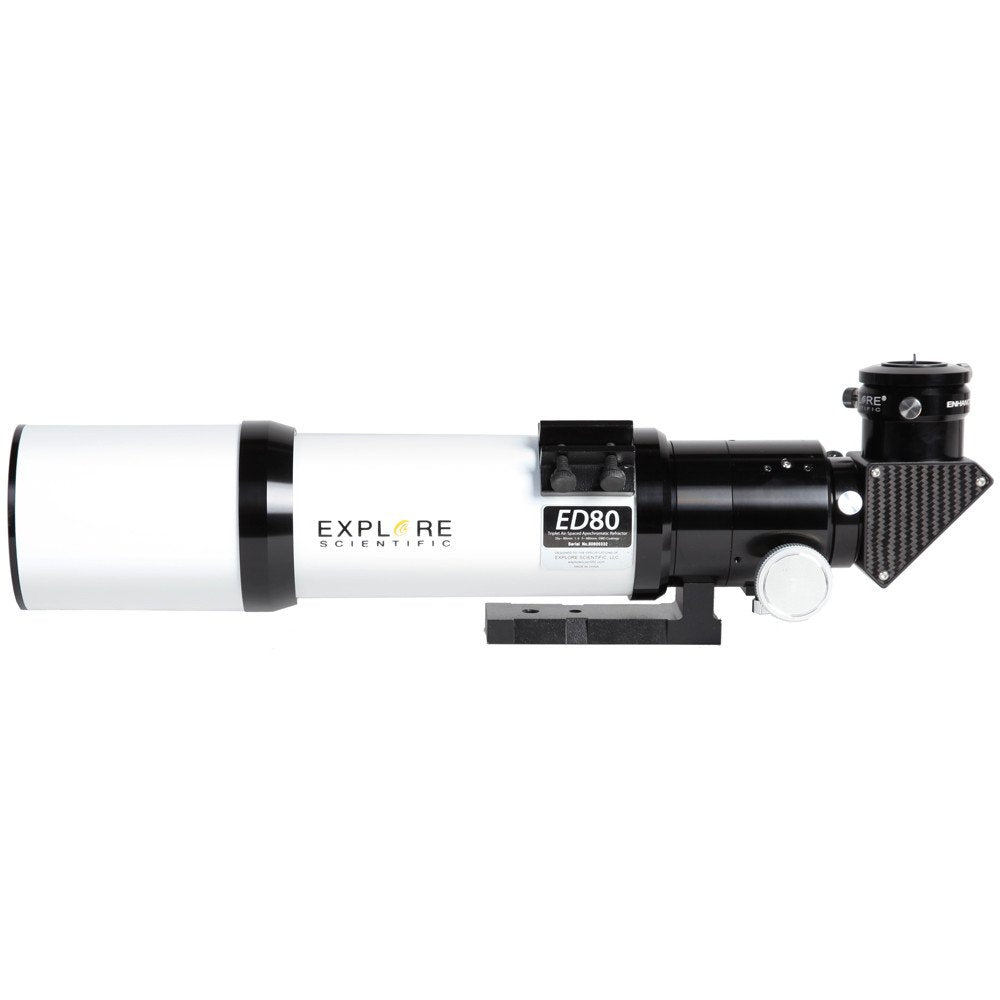 Explore Scientific 80mm Essential ED Refractor Telescope - ES ED0806-01 for Stargazing & Astrophotography | Perfect for Beginners & Astronomy Enthusiasts