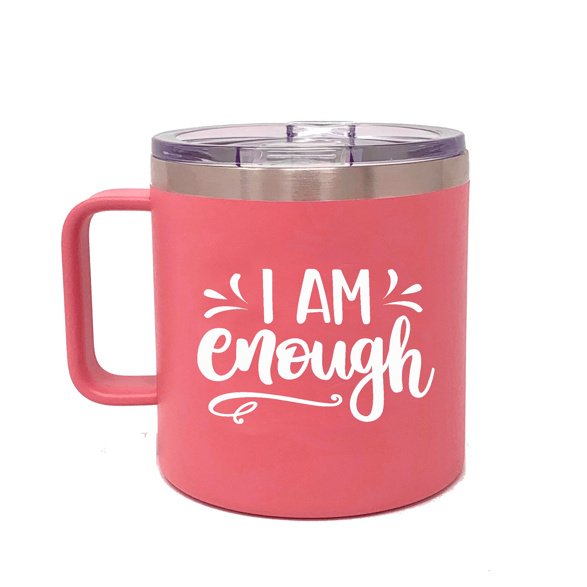 Brooke & Jess Designs Inspirational Stainless Steel Tumbler - 14oz Leakproof Travel Mug for Women - Perfect Gift for Mom, Wife, Sister - Ideal for Coffee, Tea & Office Use
