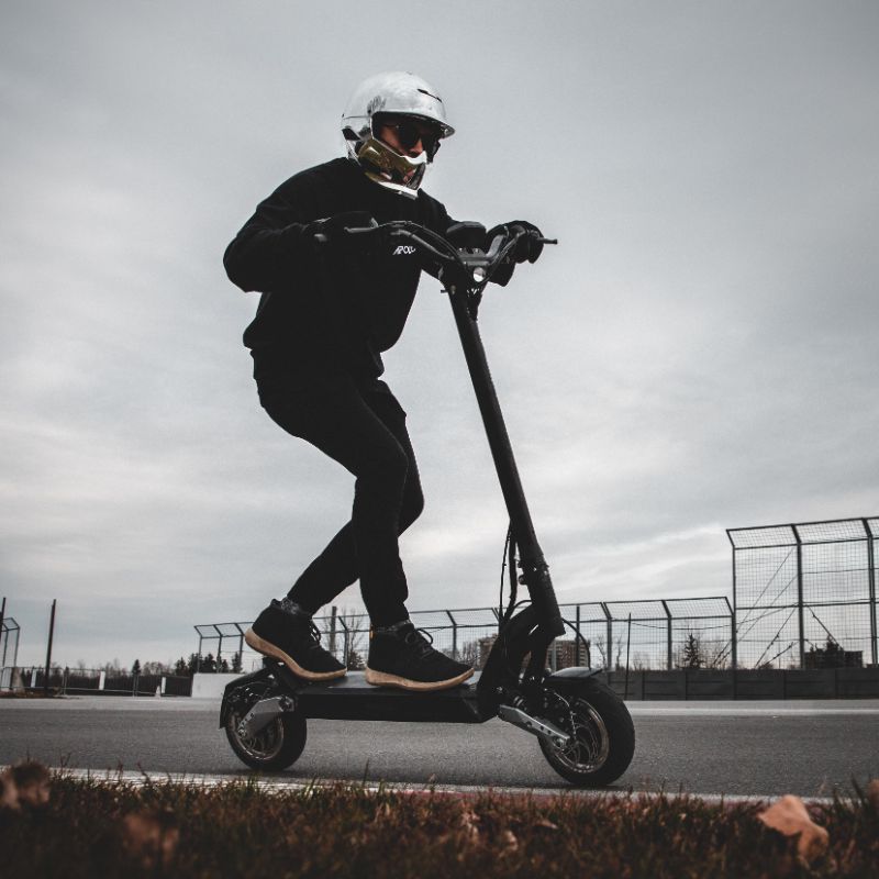 Refurbished APOLLO Phantom Electric Scooter - Open Box Certified | Perfect for Urban Commuting & Last-Mile Transportation