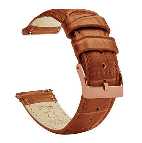 Toffee Brown & Rose Gold Buckle