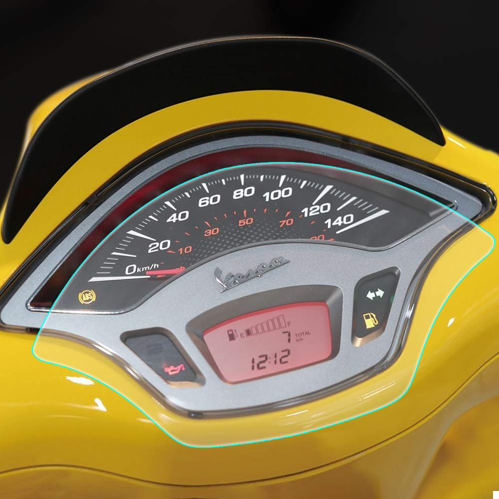 Vespa Sprint Primavera 125 150 TPU Dashboard Protector - for Motorcycle Speedometer Protection
