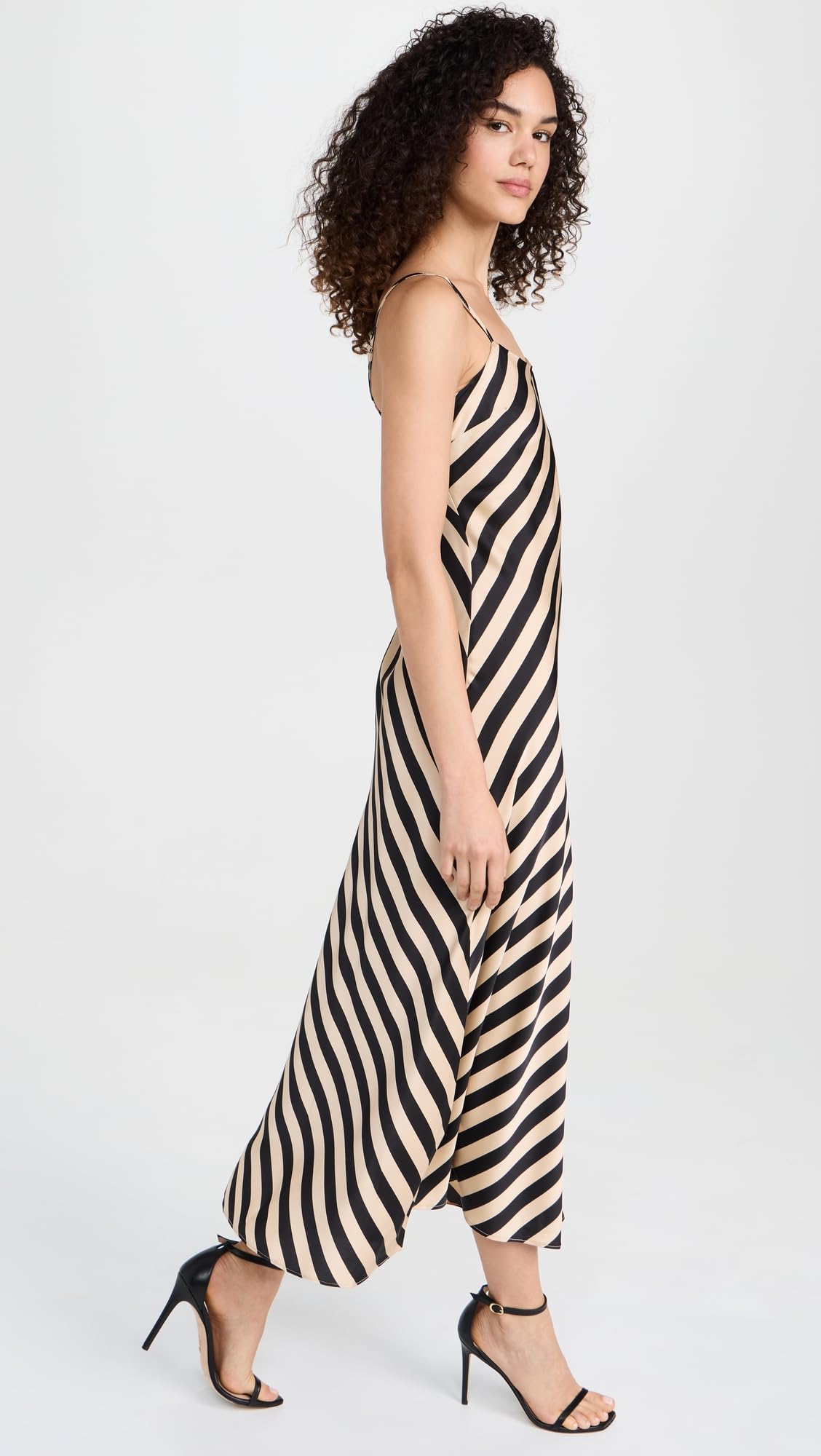 Endless Rose Striped Maxi Slip Dress for Women - Flowy Summer Beach Dress, Boho Chic Vacation Outfit, Perfect for Date Night & Tropical Getaways