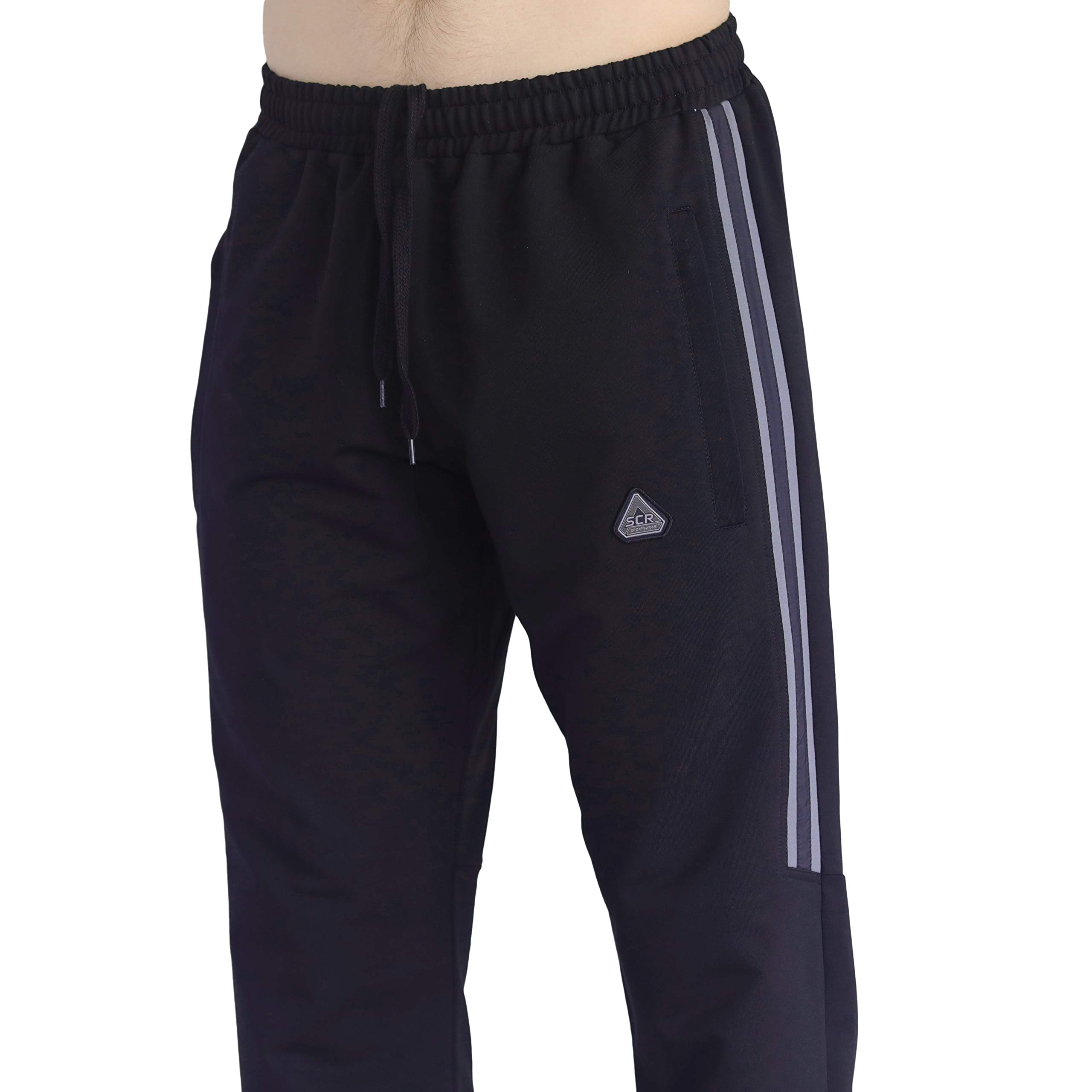 SCR Men's Sweatpants for Tall & Short - Athletic Jogger Pants with 30-38 Inch Inseam Options - Comfortable Workout & Lounge Pants for Gym, Running, and Casual Wear