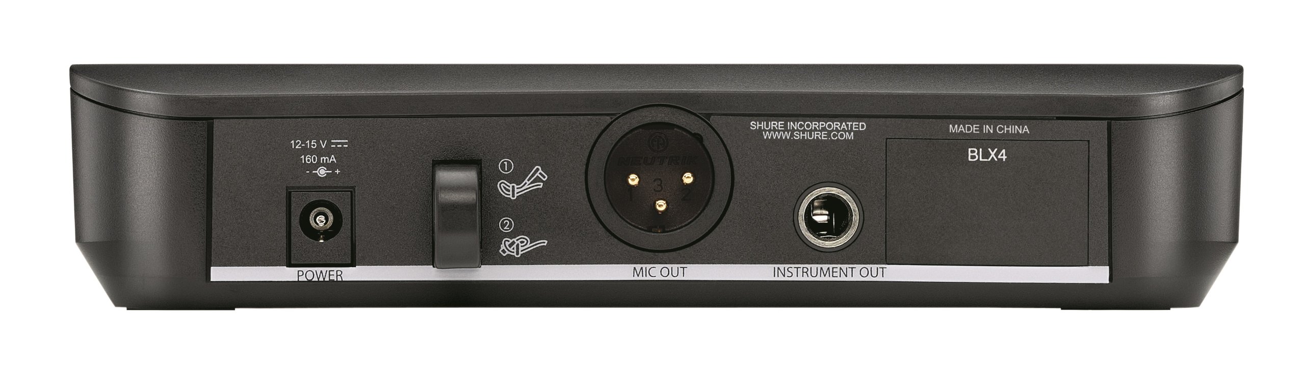 Shure BLX14/PG30 Professional Wireless Headset System with PG30 Headworn Microphone - H8 Frequency Band for Live Performances, Public Speaking & Broadcasting