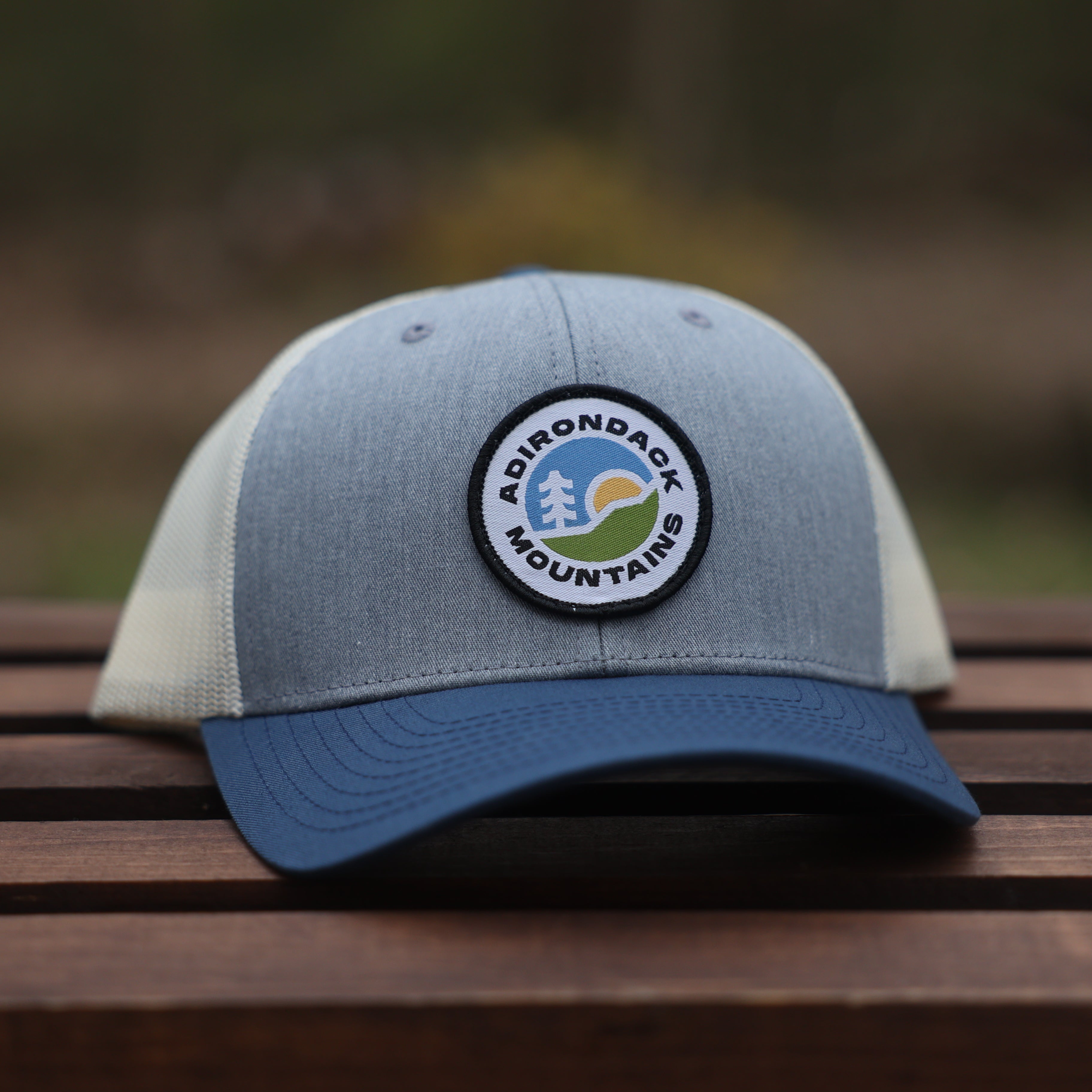 Scenic Mesh Snapback Hat - Adjustable Baseball Cap for Men & Women - Breathable & Lightweight for Outdoor Sports, Hiking, and Casual Wear