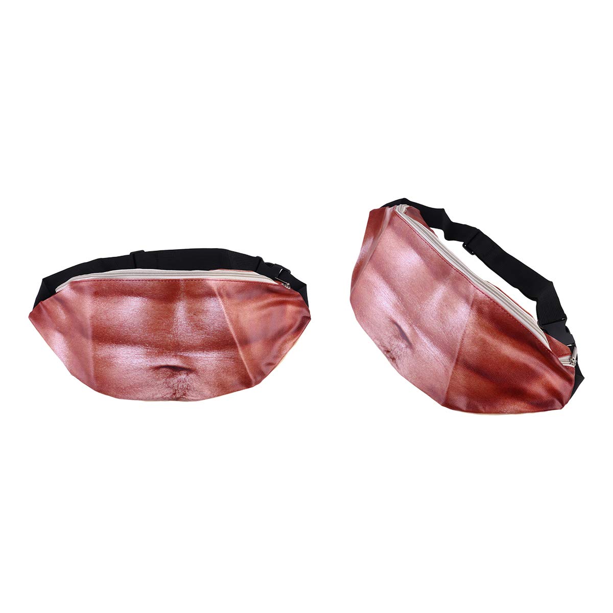 BESPORTBLE Funny Waist Bag for Women & Men - Waterproof Bum Bag, Beer Belly Pouch, Money Storage Hip Bag - Perfect for Travel, Hiking, Festivals & Dad Gifts