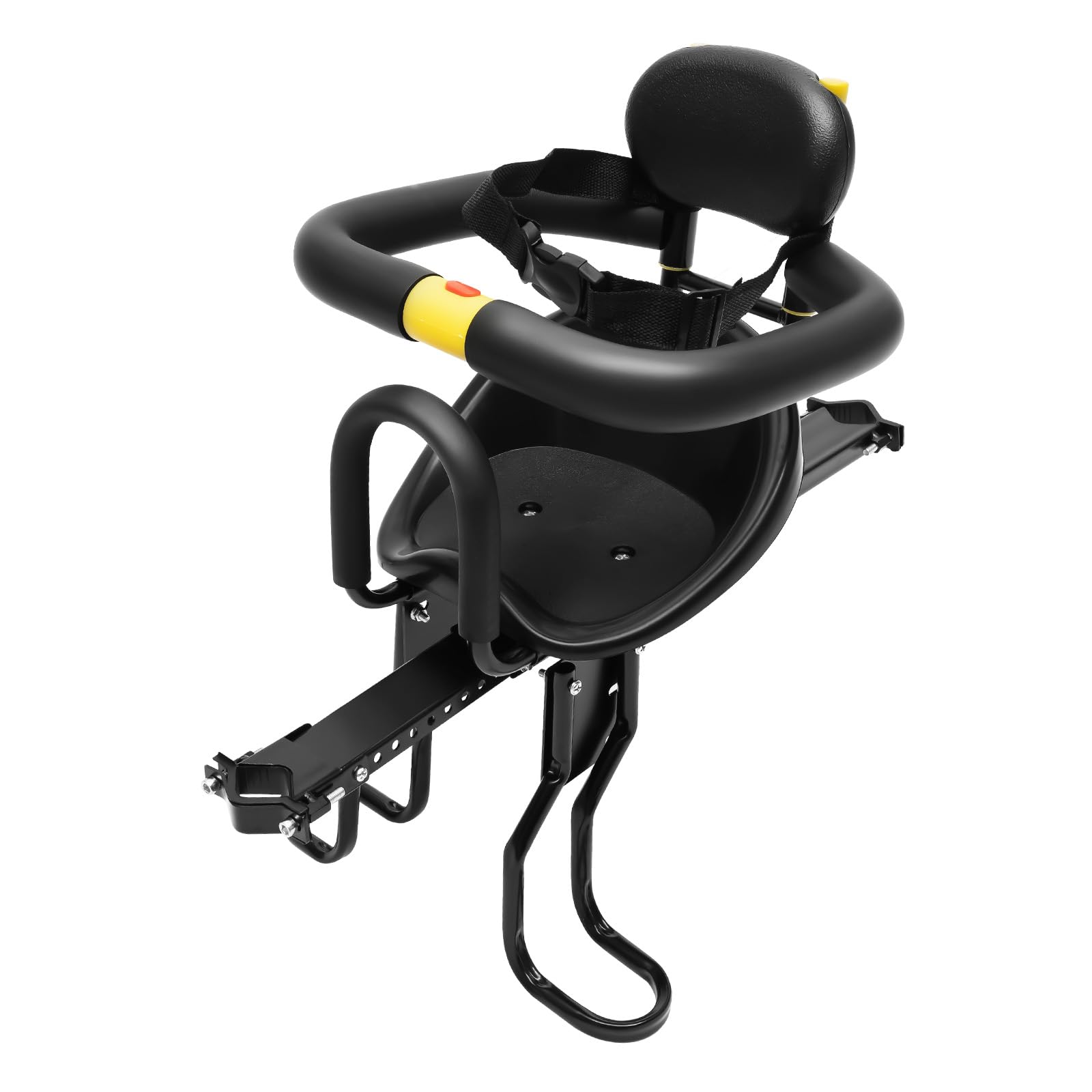 **Front Mounted Bicycle Child Safety Seat - Adjustable Baby Carrier for Electric Bikes, Mountain Bikes & Folding Bikes - Secure & Comfortable Ride for Kids - Perfect for Commuting, Family Outings & Outdoor Adventures**