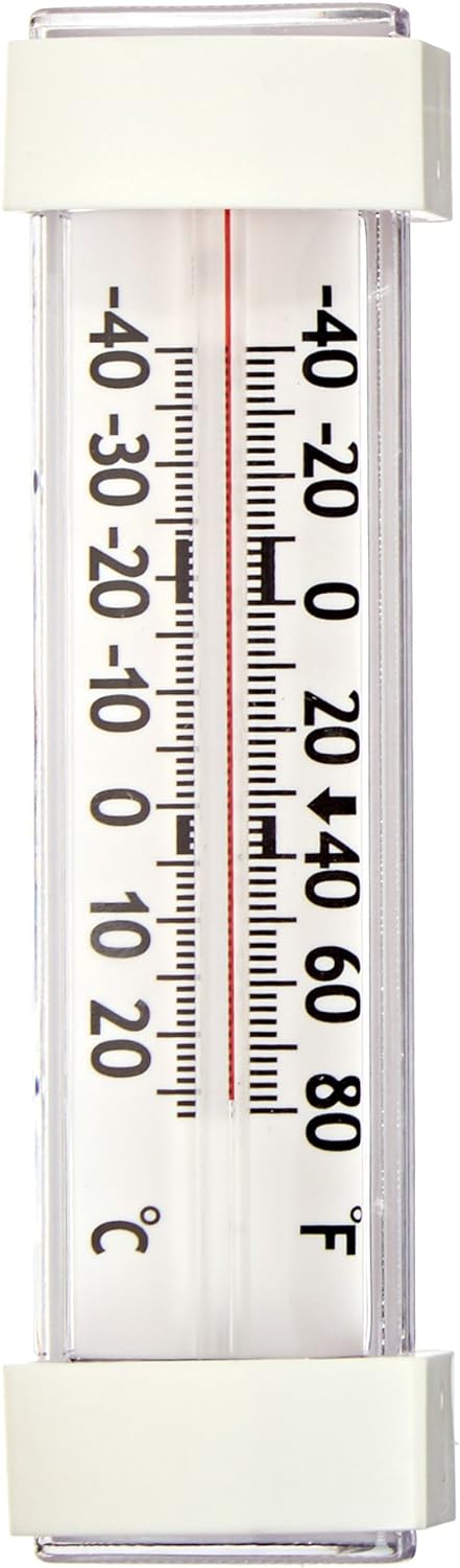 Freezer Thermometer - Digital Refrigerator & Freezer Temperature Monitor - Part #12 3032 - Perfect for Home, Restaurant, and Laboratory Use
