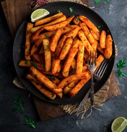 GSS Masala Chips - Spicy Indian Snacks (Pack of 2, 250g Each) | Authentic Flavor | Perfect for Parties, Movie Nights & Office Snacking