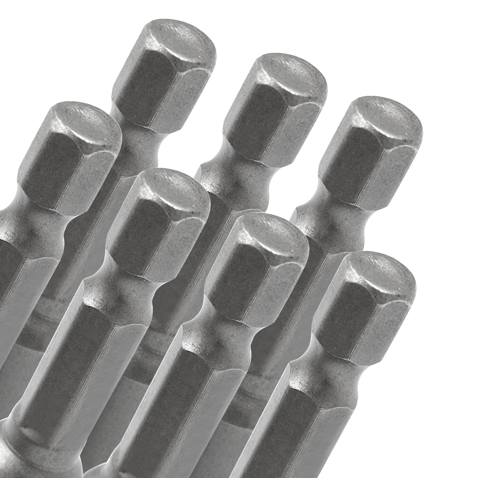 10 Pcs 5/16 Inch (8mm) Hex Nut Driver Magnetic Extension Socket Drill Bit Set - Quick-Change Power Nut Driver Bits with Hex Shank for Electric Drills - Perfect for Automotive Repairs, DIY Projects & Home Improvement Tasks