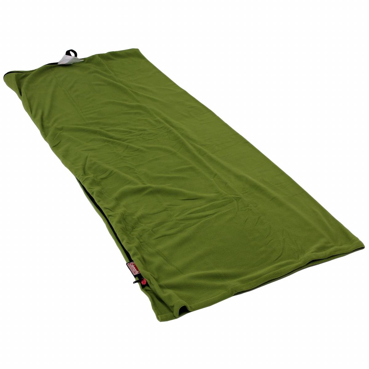Coleman 50°F Fleece Sleeping Bag with Liner - Lightweight & Warm for Camping, Hiking, Backpacking - Stratus Series in Assorted Colors
