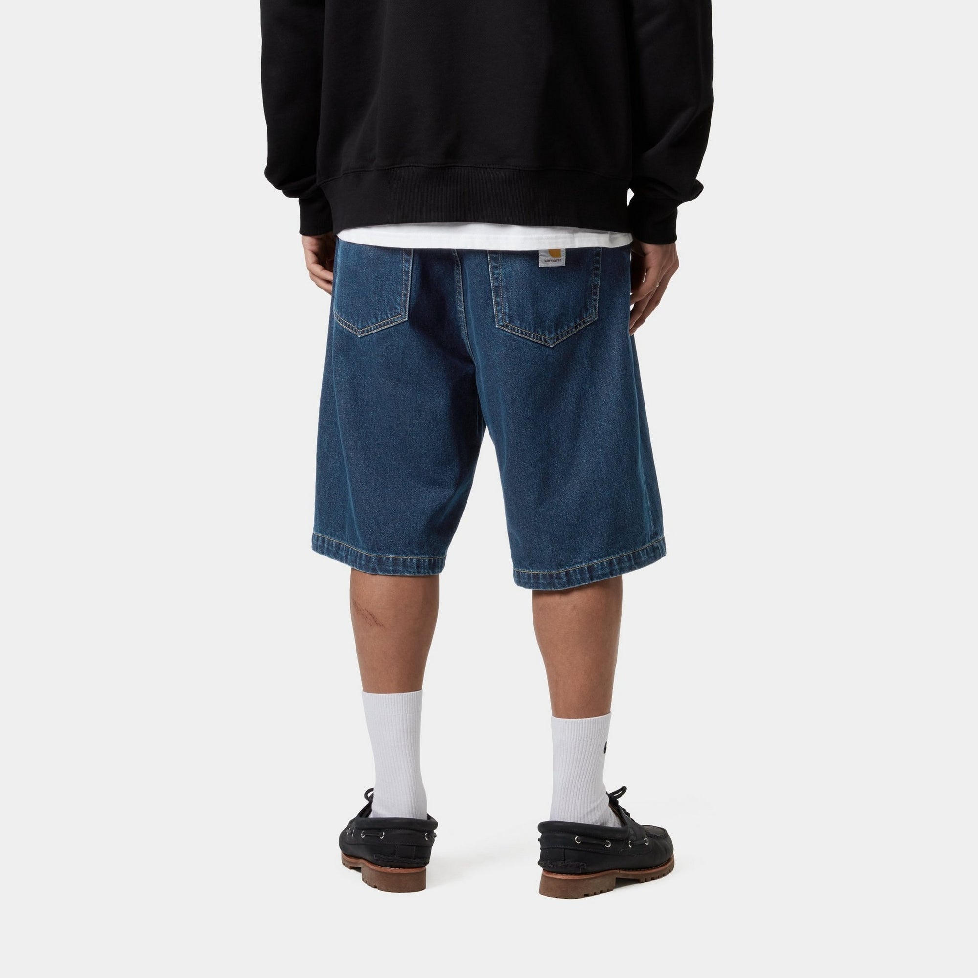 Landon Short - Stone Washed Blue Denim Shorts for Men | Casual Wear & Summer Outfits