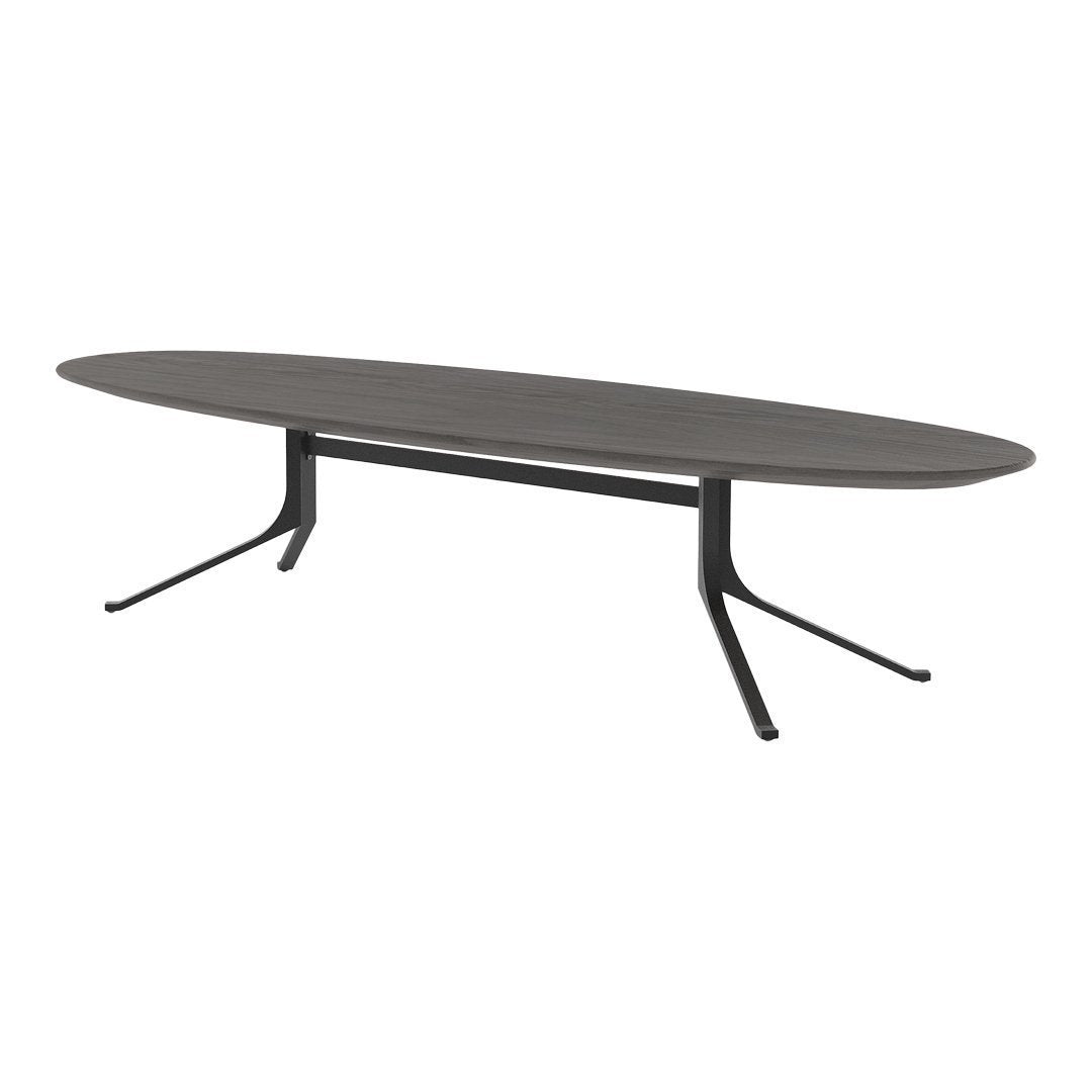 Modern Blink Oval Coffee Table - Stylish & Functional Centerpiece for Living Room, Lounge, or Office - Perfect for Coffee, Books, and Decor