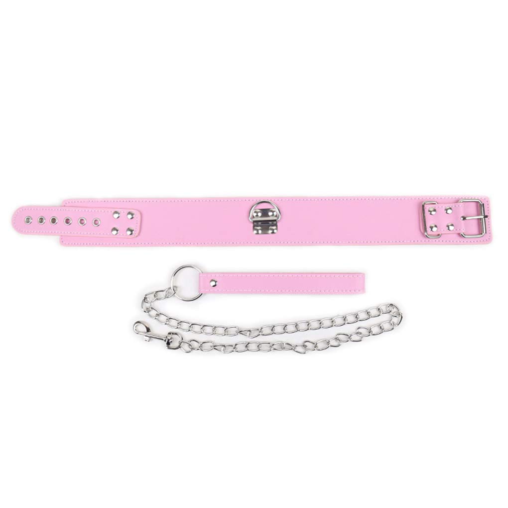 Adjustable Faux Leather Bondage Collar with O-Ring - SM Fetish Necklace Harness for Beginners, Couples & BDSM Enthusiasts - Perfect for Role Play, Erotic Scenes & Sensual Exploration