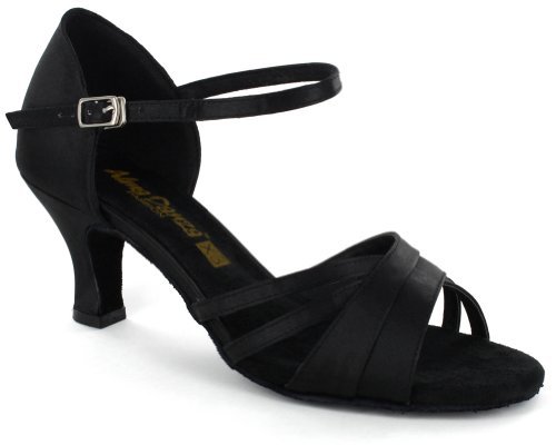 AlmaDanza Women's Latin Dance Shoes A260203 - Professional Ballroom Salsa Tango Practice Shoes for Women - Perfect for Dance Classes, Performances & Social Dancing