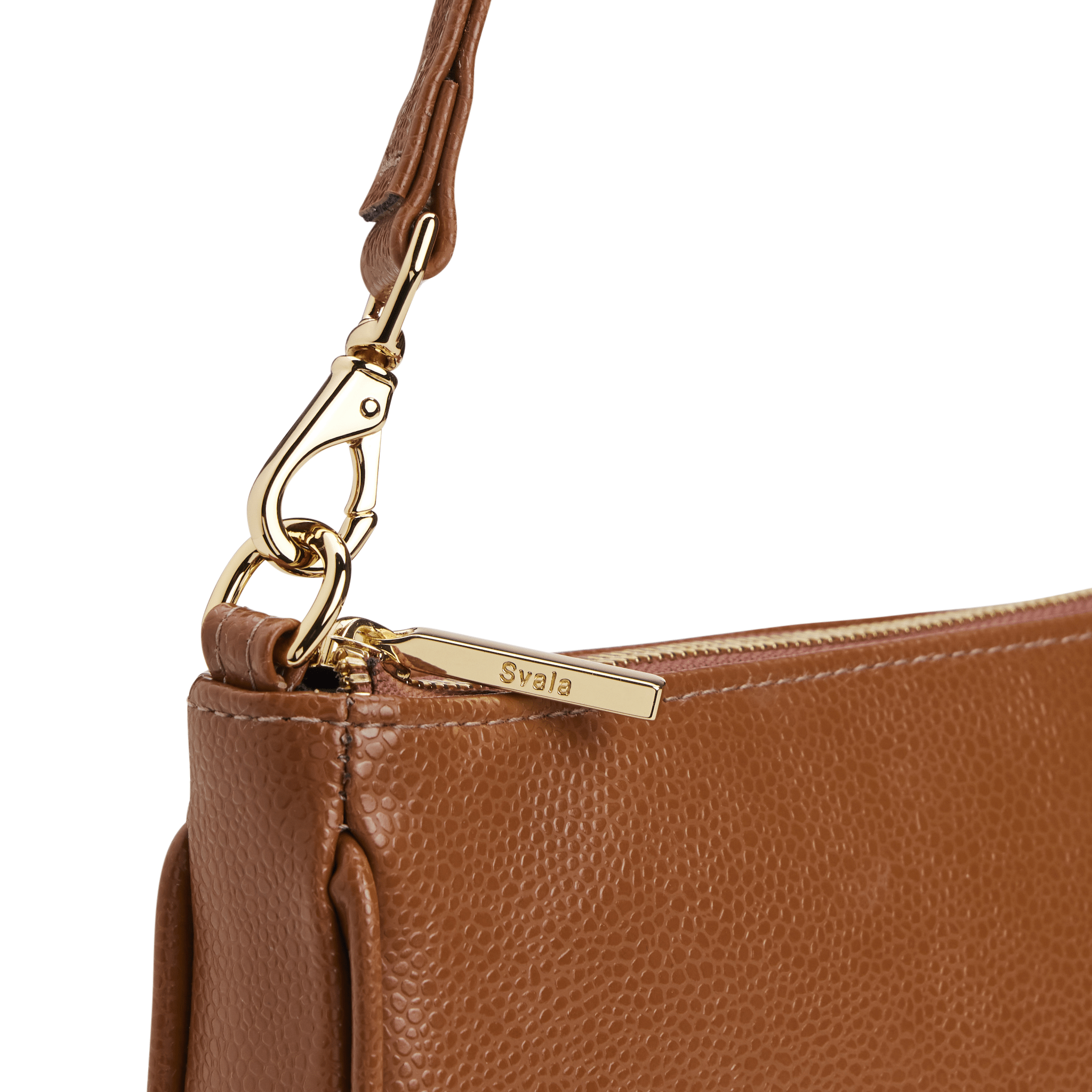 Gaia MIRUM® Vegan Leather Shoulder Bag for Women - Eco-Friendly Brown Crossbody Purse | Perfect for Work, Travel & Everyday Use