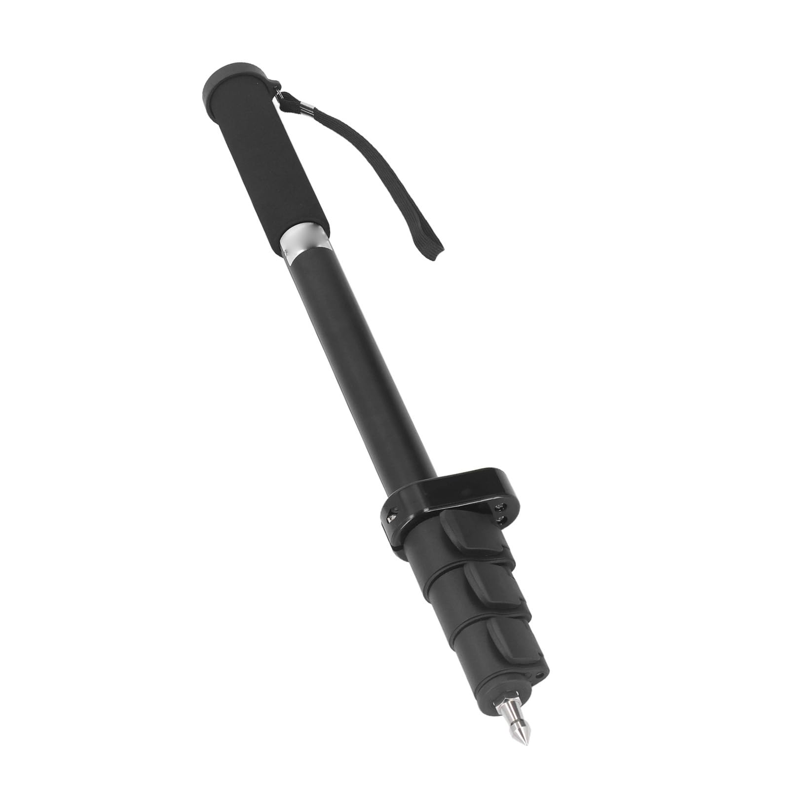 Professional Aluminum Alloy Telescopic Monopod - Accurate, Durable & Stable GPS Pole with Bubble Level | Perfect for Surveying, Construction Alignment & Outdoor Navigation