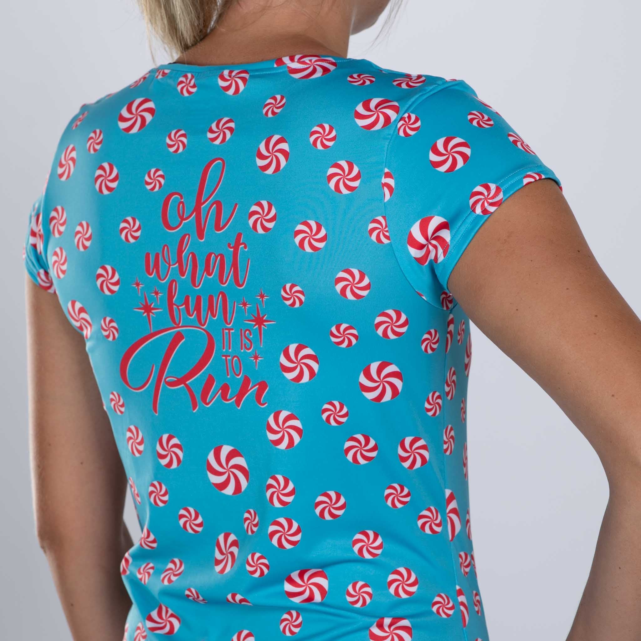 Women's Limited Run Tee - Soft Cotton Peppermint Green T-Shirt for Casual Wear & Gym Workouts