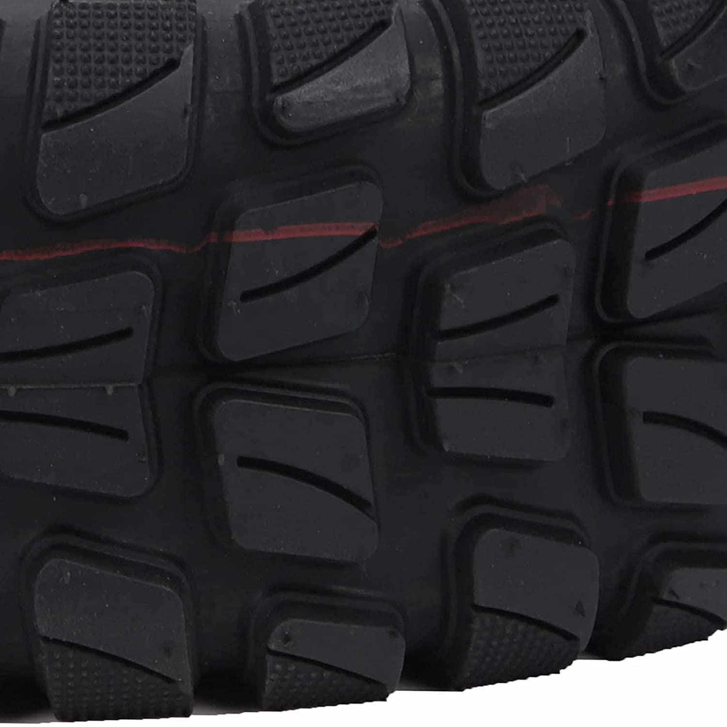 90/65-6.5 11 Inch Tubeless Vacuum Rubber Tire - Thickened Wear-Resistant Electric Scooter Replacement Tire for Commuting & Off-Road Riding