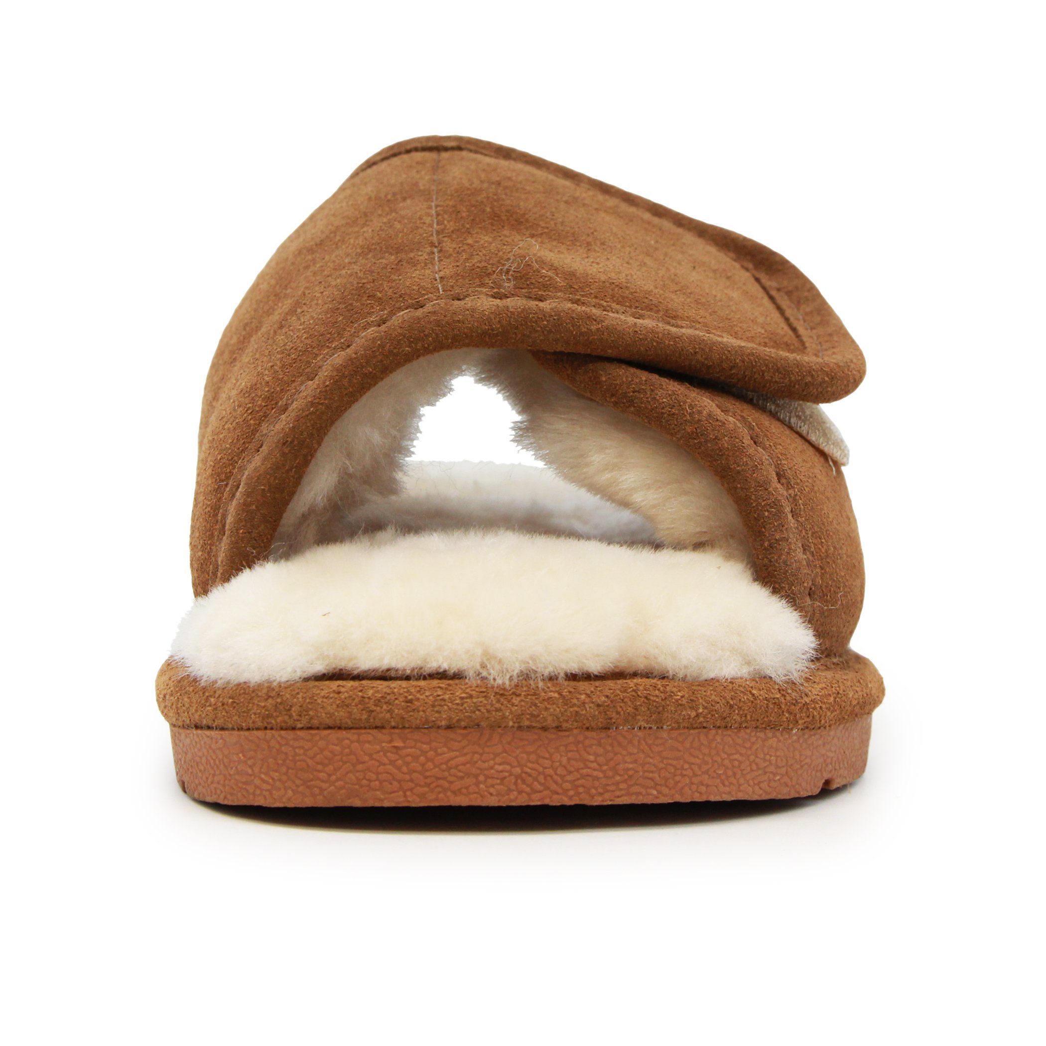 Lamo Women's Cozy Wrap Slippers - Soft Indoor House Shoes for Relaxing at Home, Spa & Lounging
