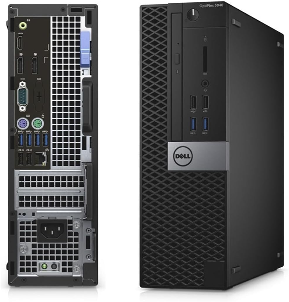 Dell OptiPlex 5040 SFF Desktop Computer Bundle with 23.8