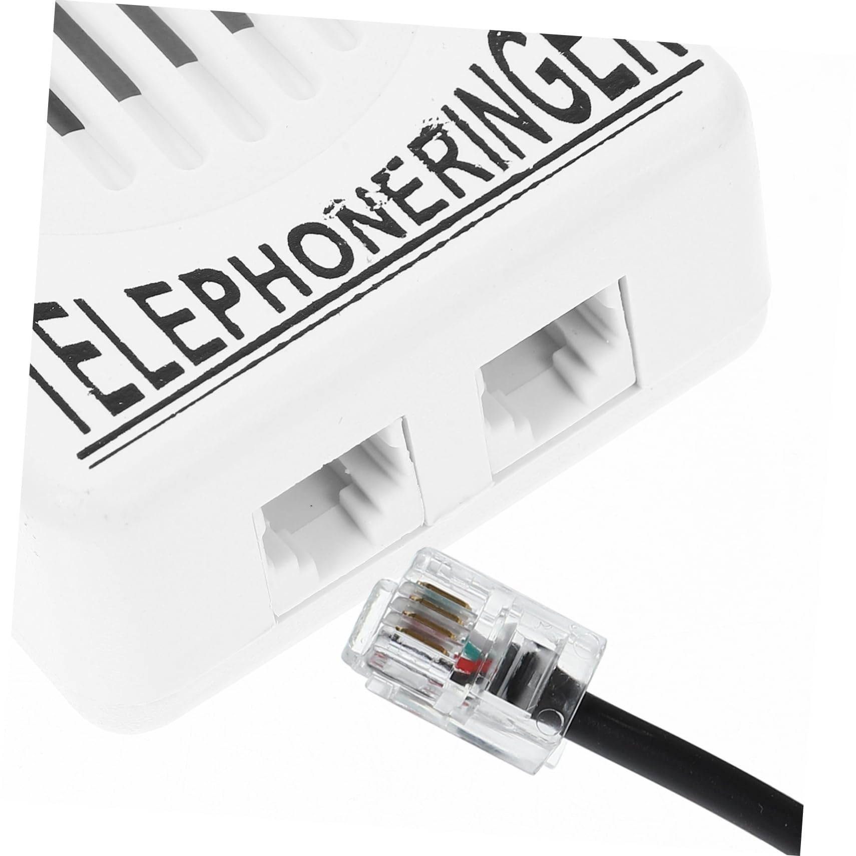BRIGHTFUFU Phone Amplifier - 5 Pack White PP Telephone Ring Booster & Volume Enhancer for Home, Office, and Elderly Use